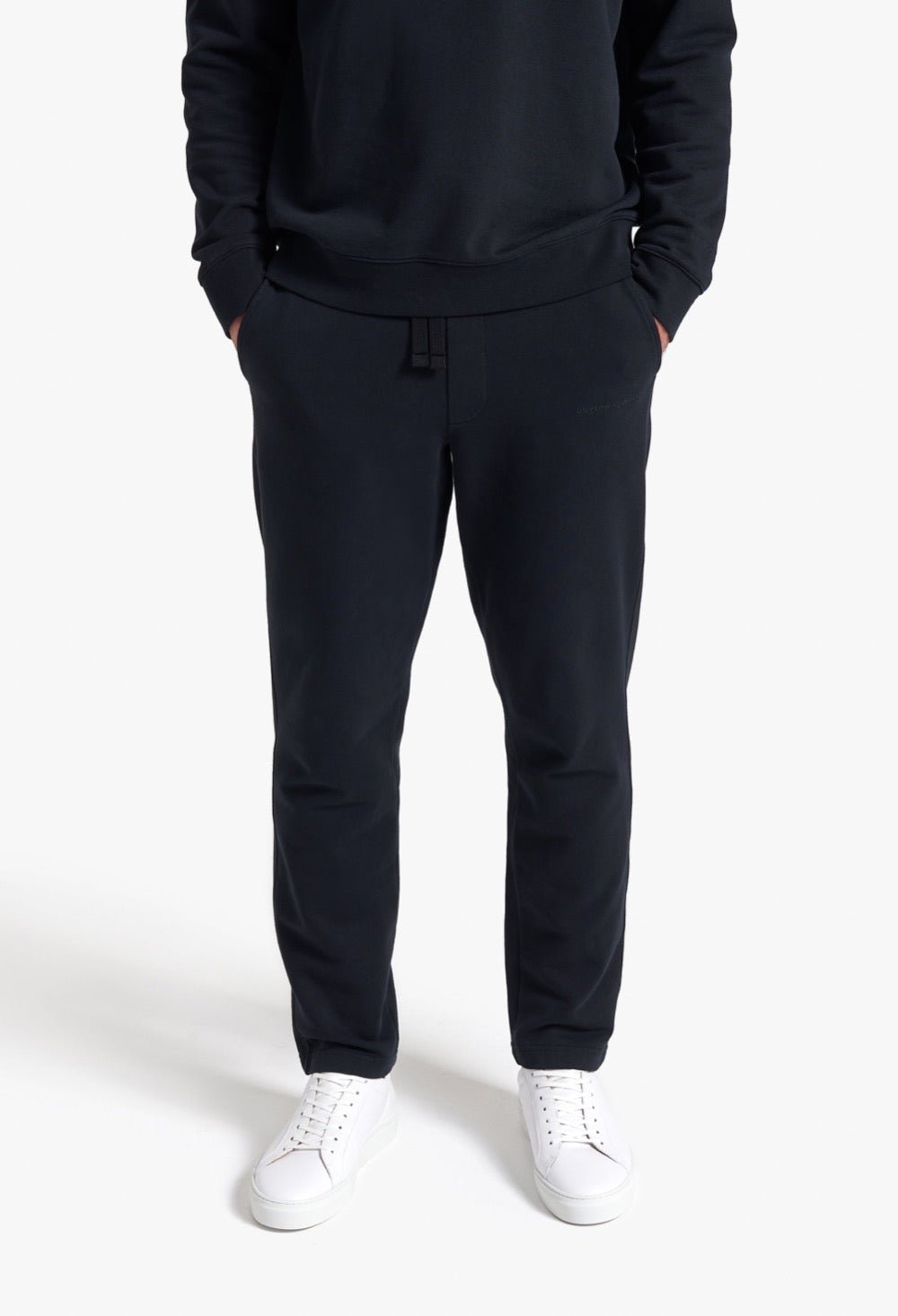 Organic Cotton Sweatpants Black - UNIFORM STANDARD