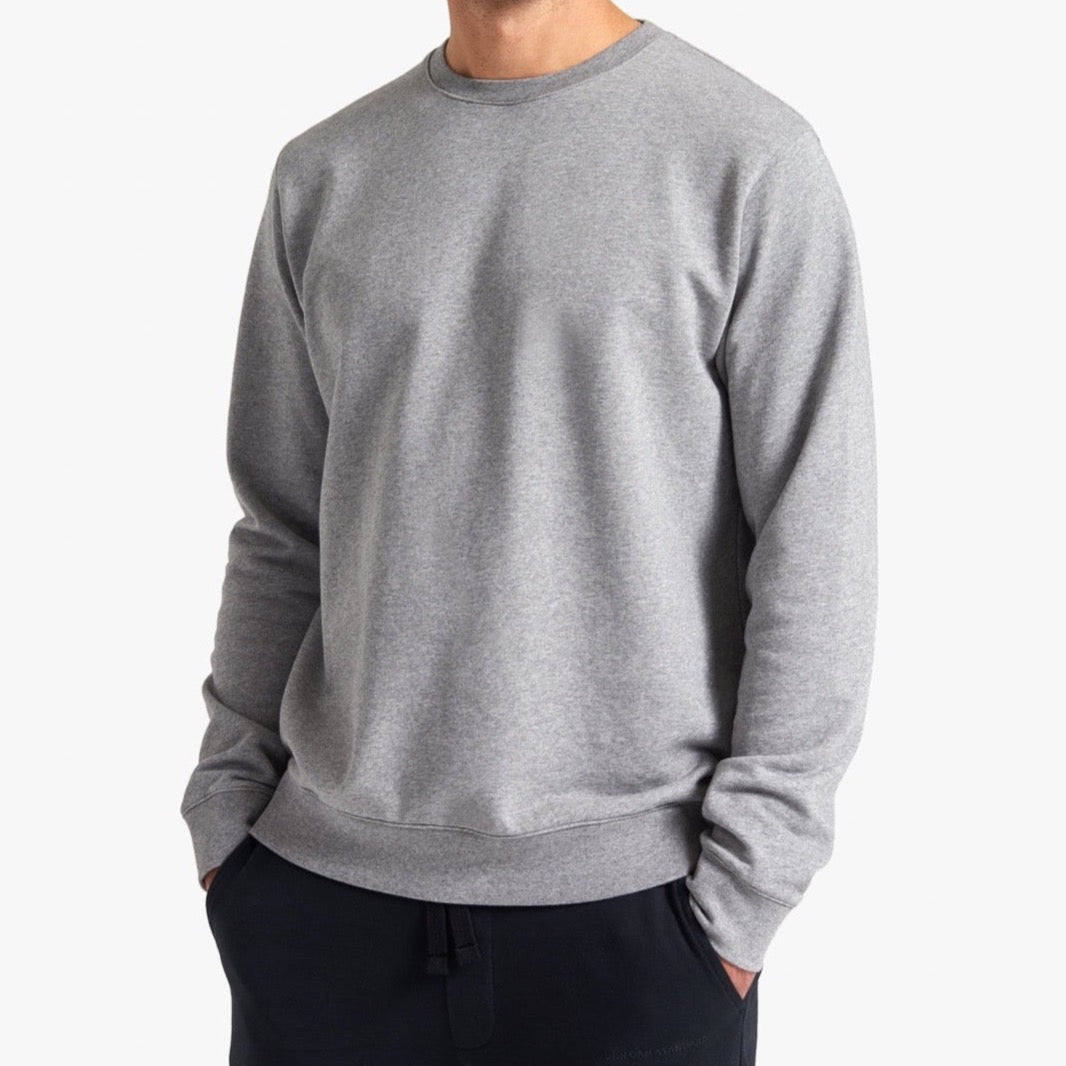 Organic Cotton Sweatshirt Grey Melange - UNIFORM STANDARD