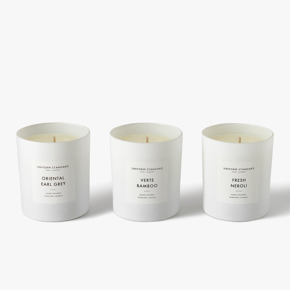 Uniform Standard luxury hand poured candle designed in East London