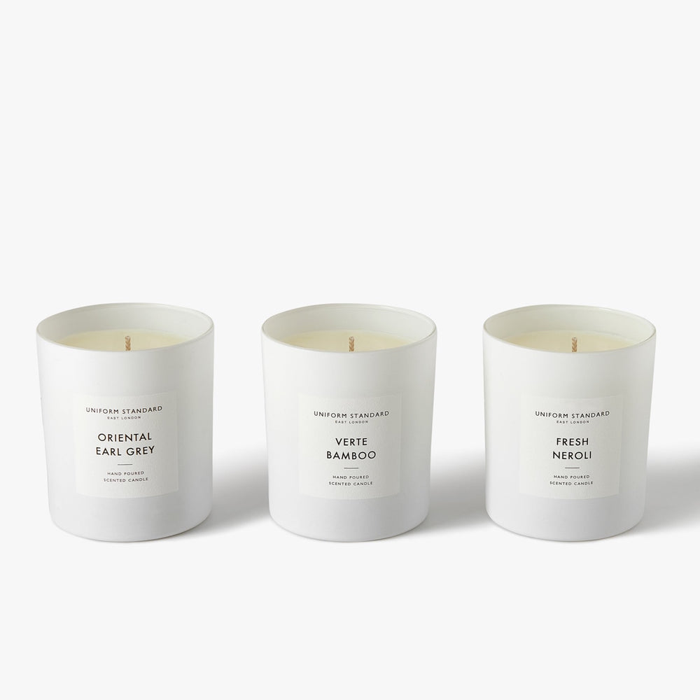 Uniform Standard luxury hand poured candle designed in East London