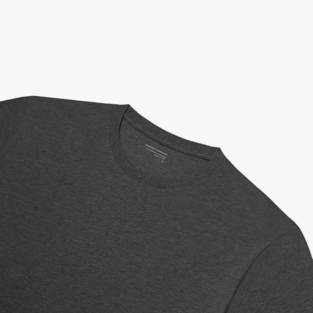 Supima® Cotton T-Shirt Carbon Melange