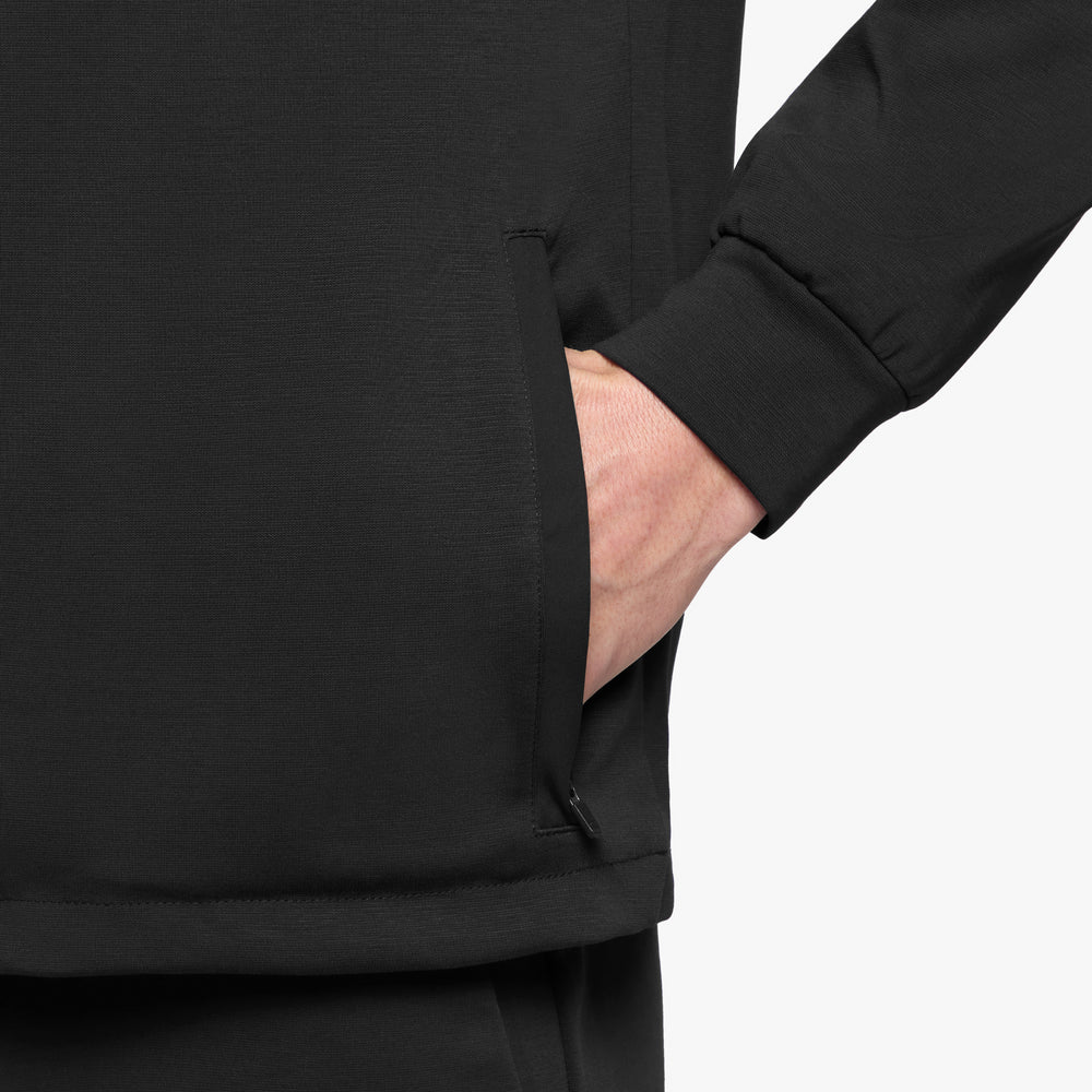Uniform Standard Men's minimalist jacket in Black designed in East London