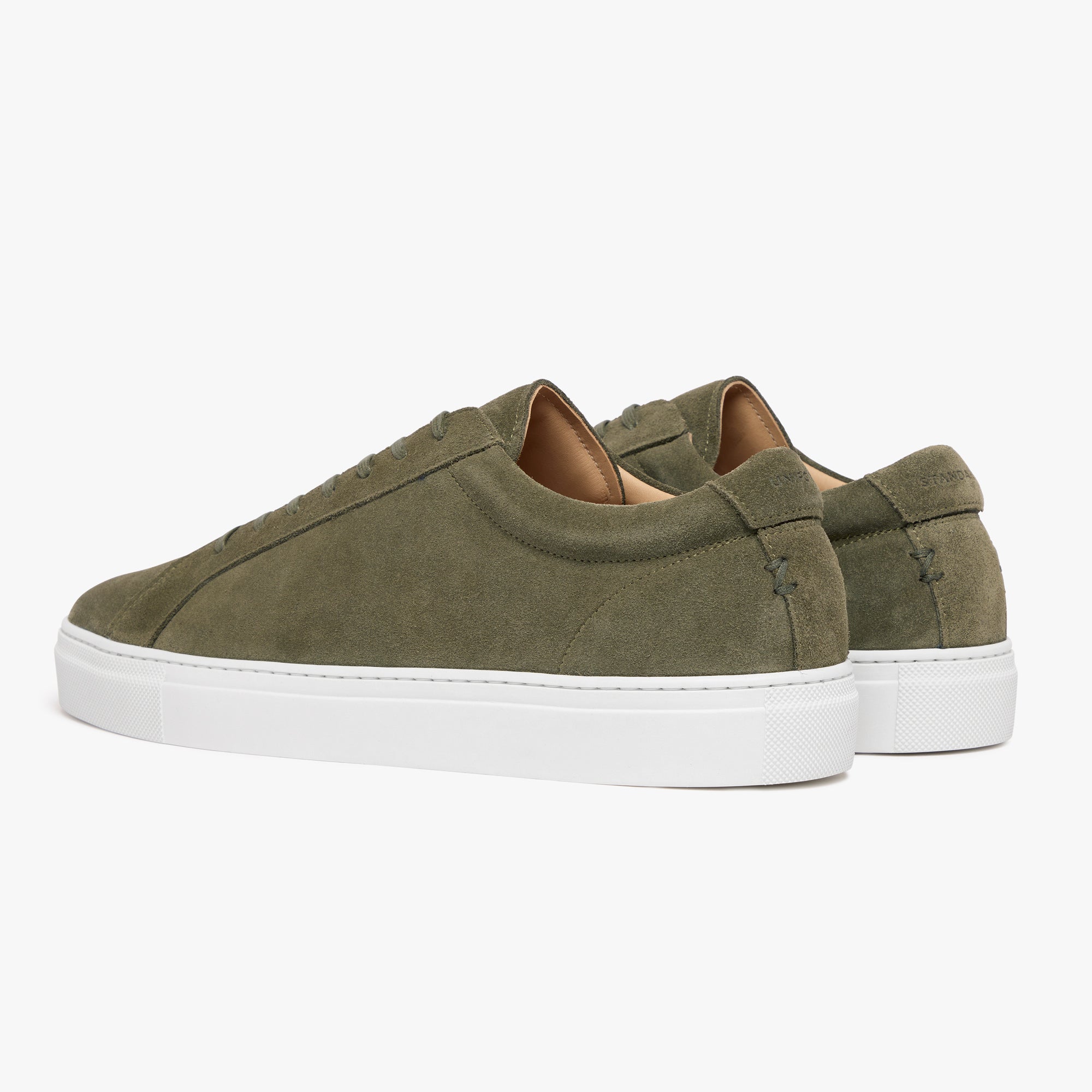 Series 1 Double Olive Suede Mens