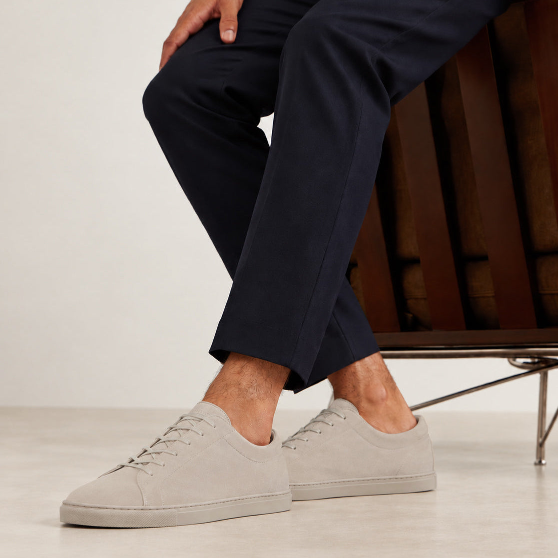 Relaxed Sneaker Triple Earth Suede