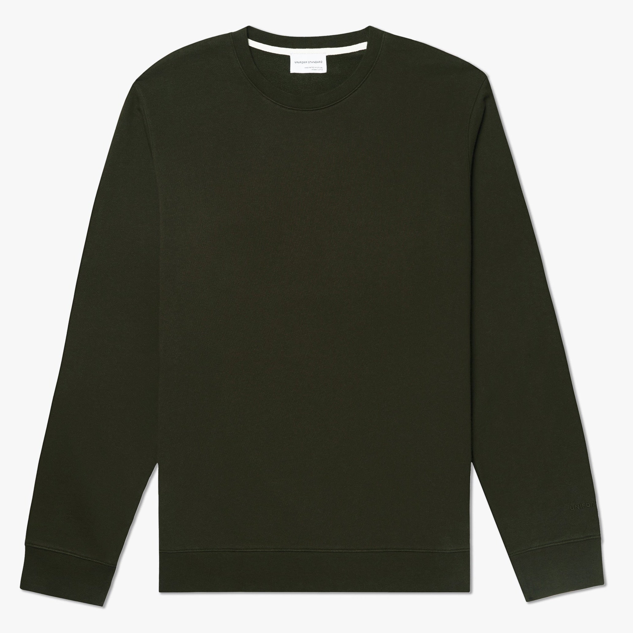 Plain dark green online sweatshirt