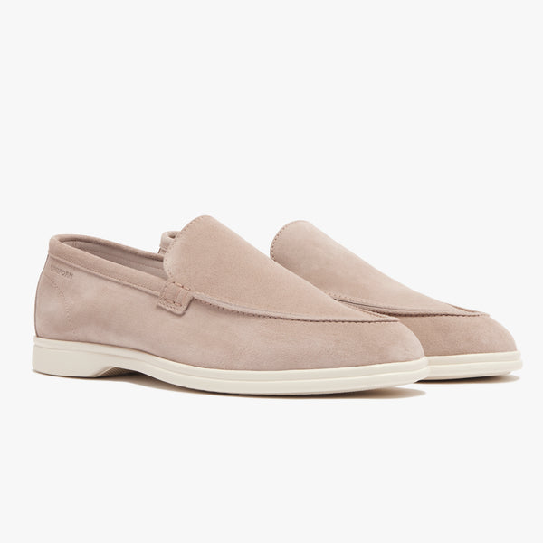 Relaxed Loafer Blush Suede