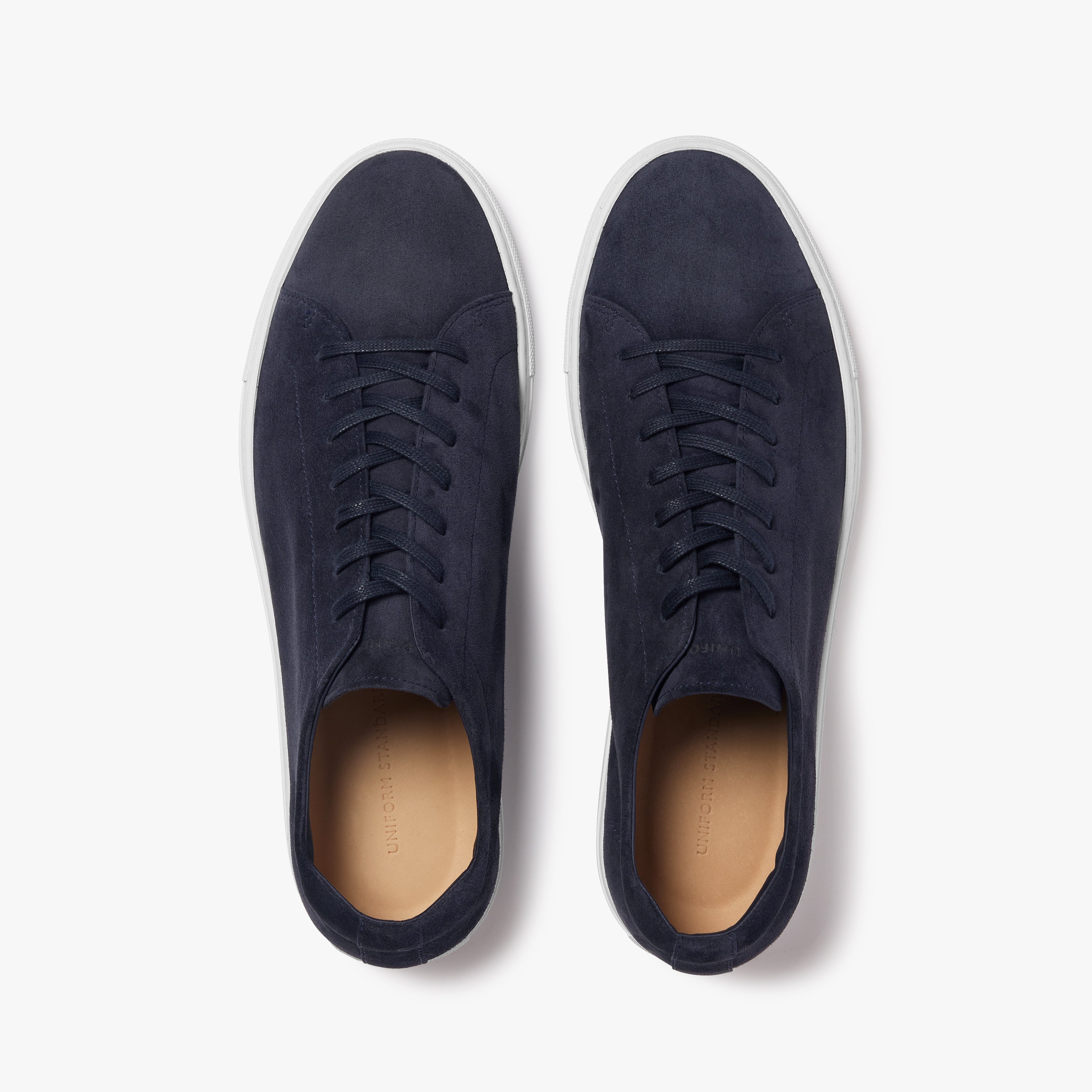 Relaxed Sneaker Navy Suede Mens