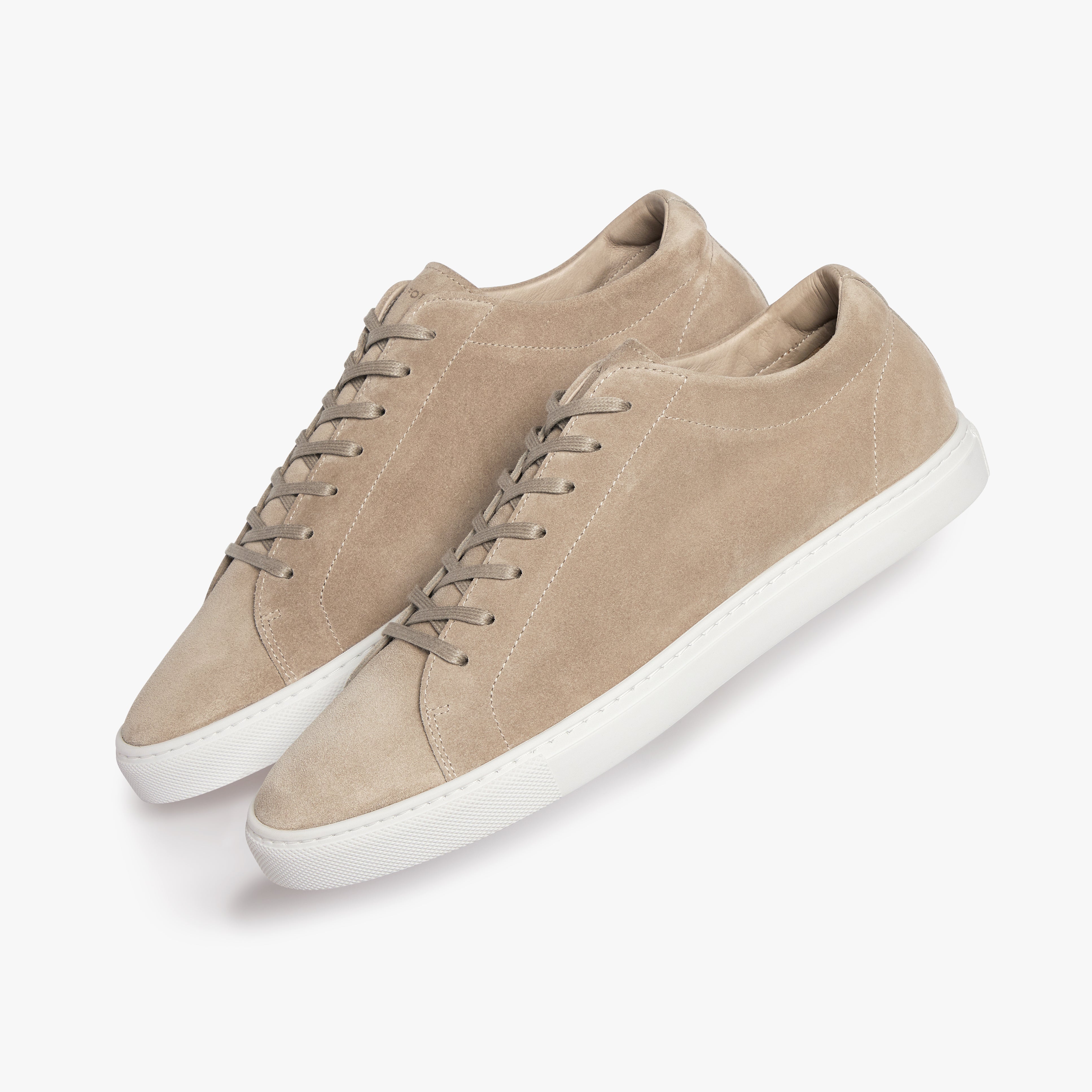 Relaxed Sneaker Sand Suede Mens
