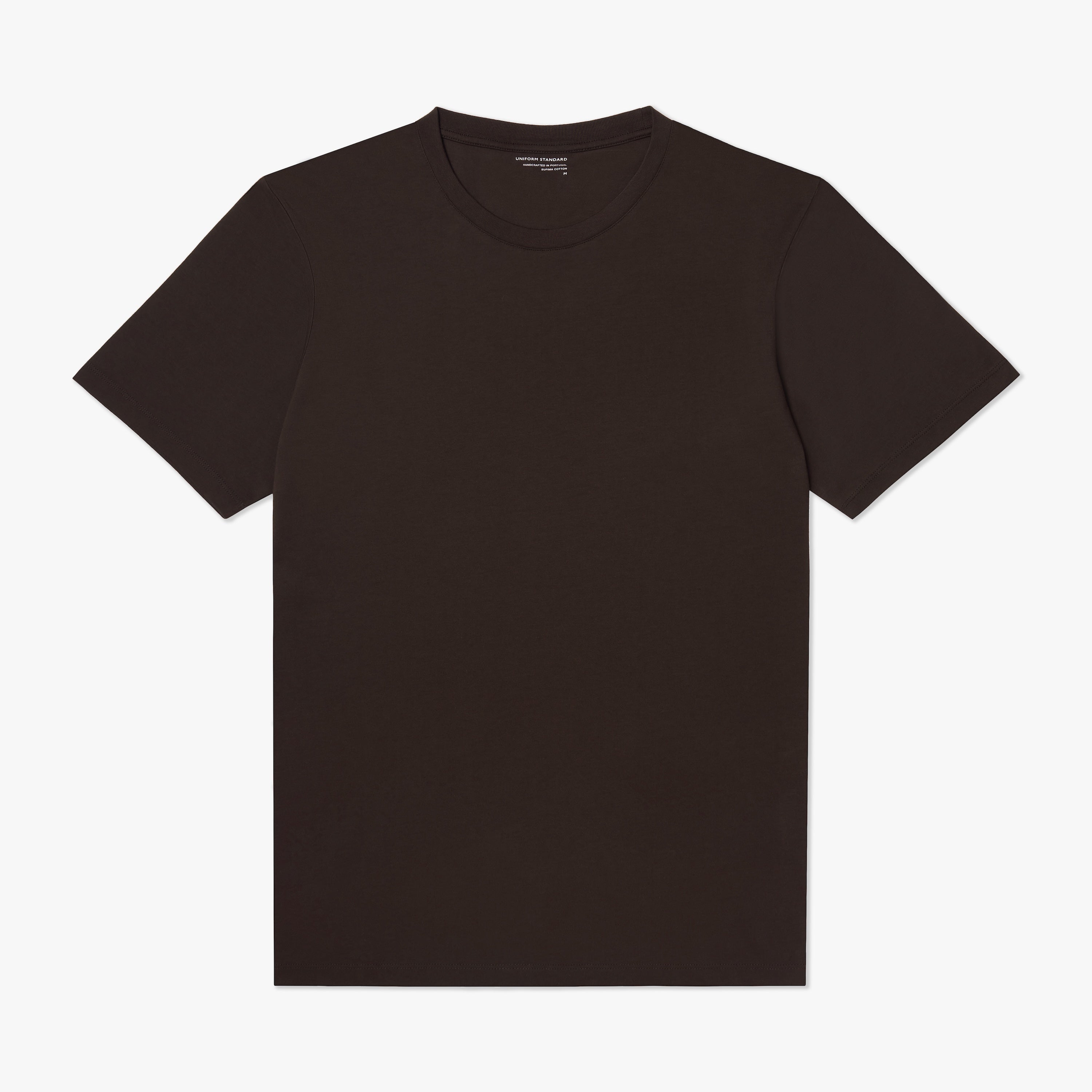 Supima Cotton T-Shirt Espresso Mens