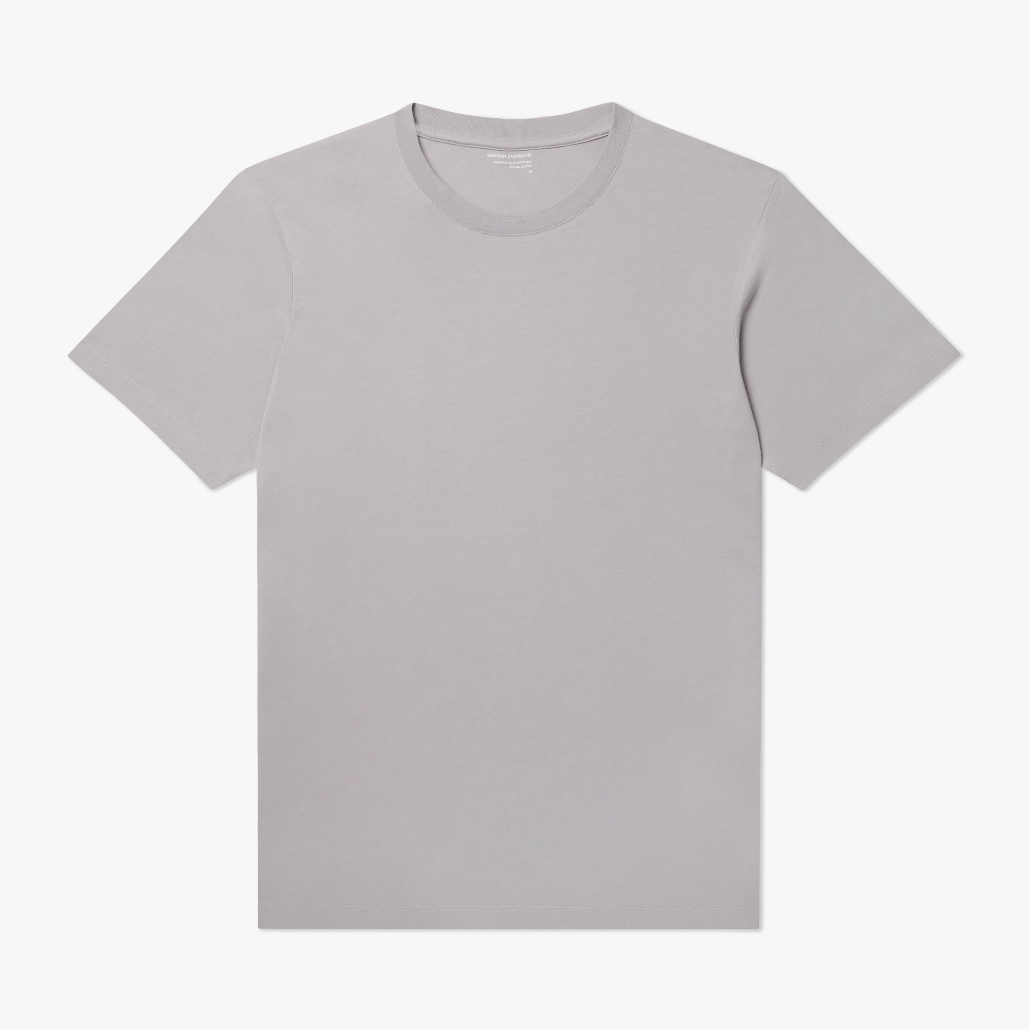 Supima Cotton T-Shirt Platinum Mens
