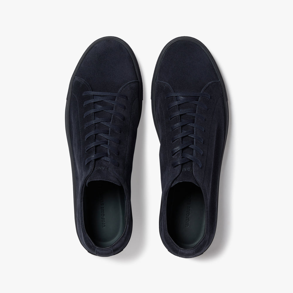 Triple Indigo Suede sneaker sole detail Margom outsole