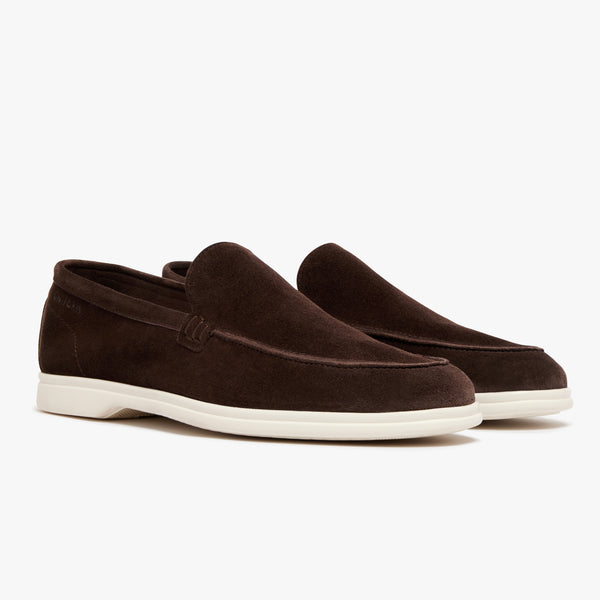 Relaxed Loafer Chocolate Suede