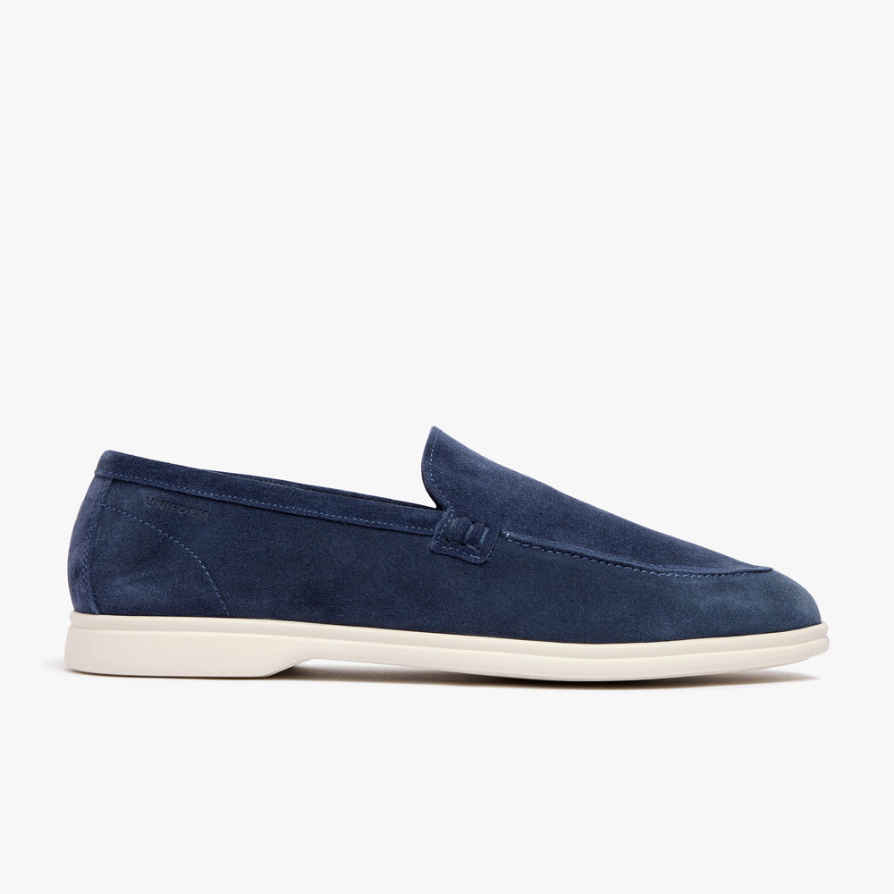Relaxed Loafer Chambray Suede