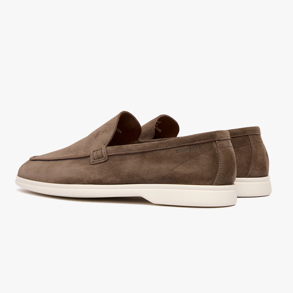 Relaxed Loafer Mocha Suede