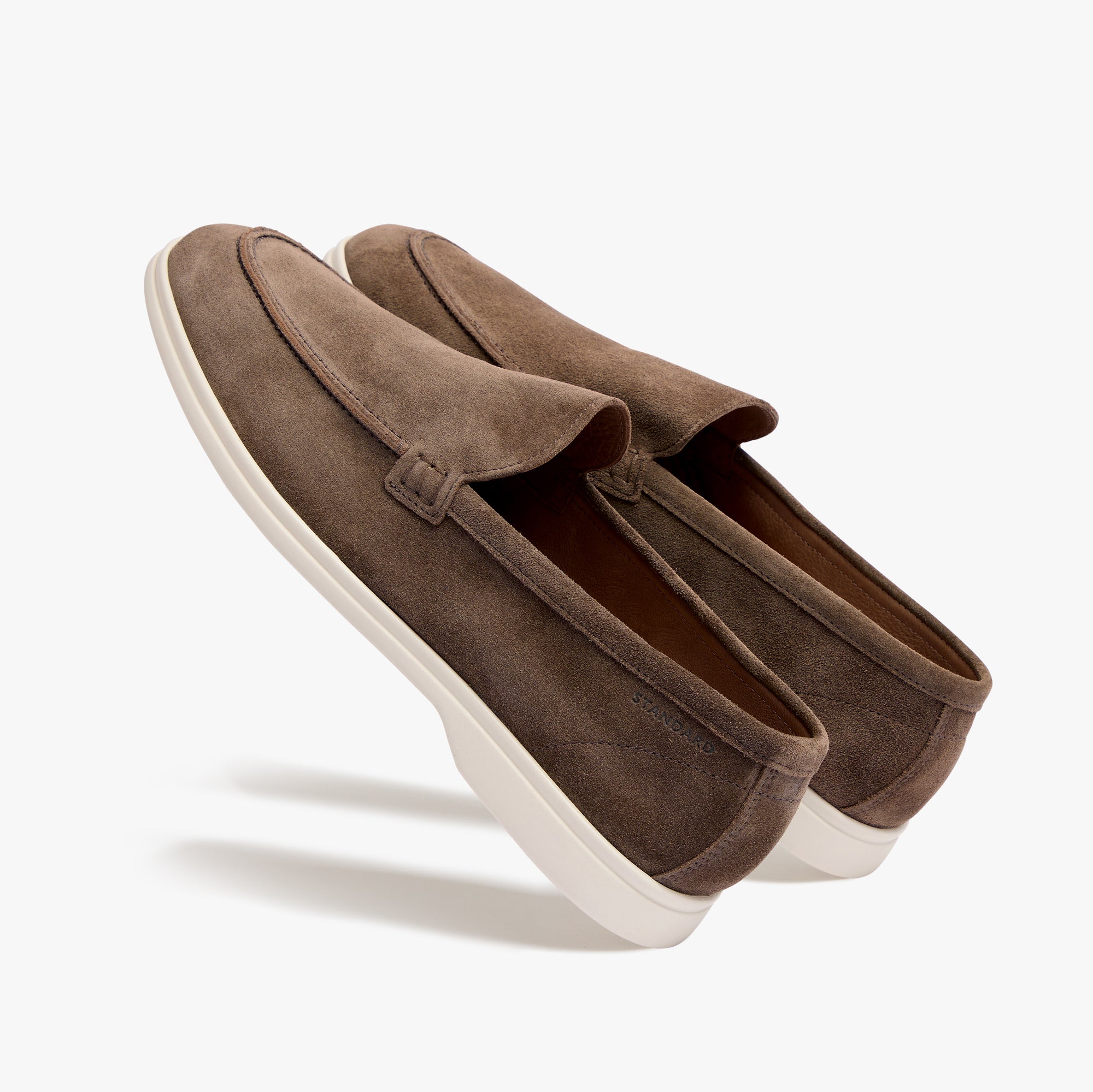 Relaxed Loafer Mocha Suede Womens