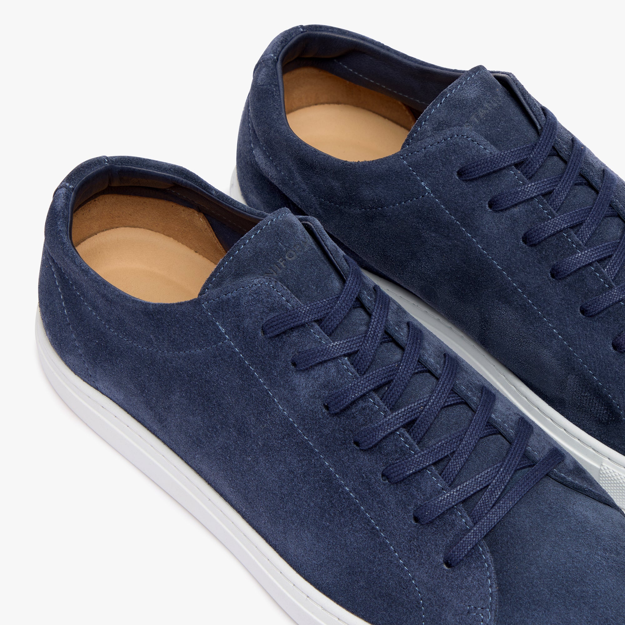 Relaxed Sneaker Chambray Suede Mens