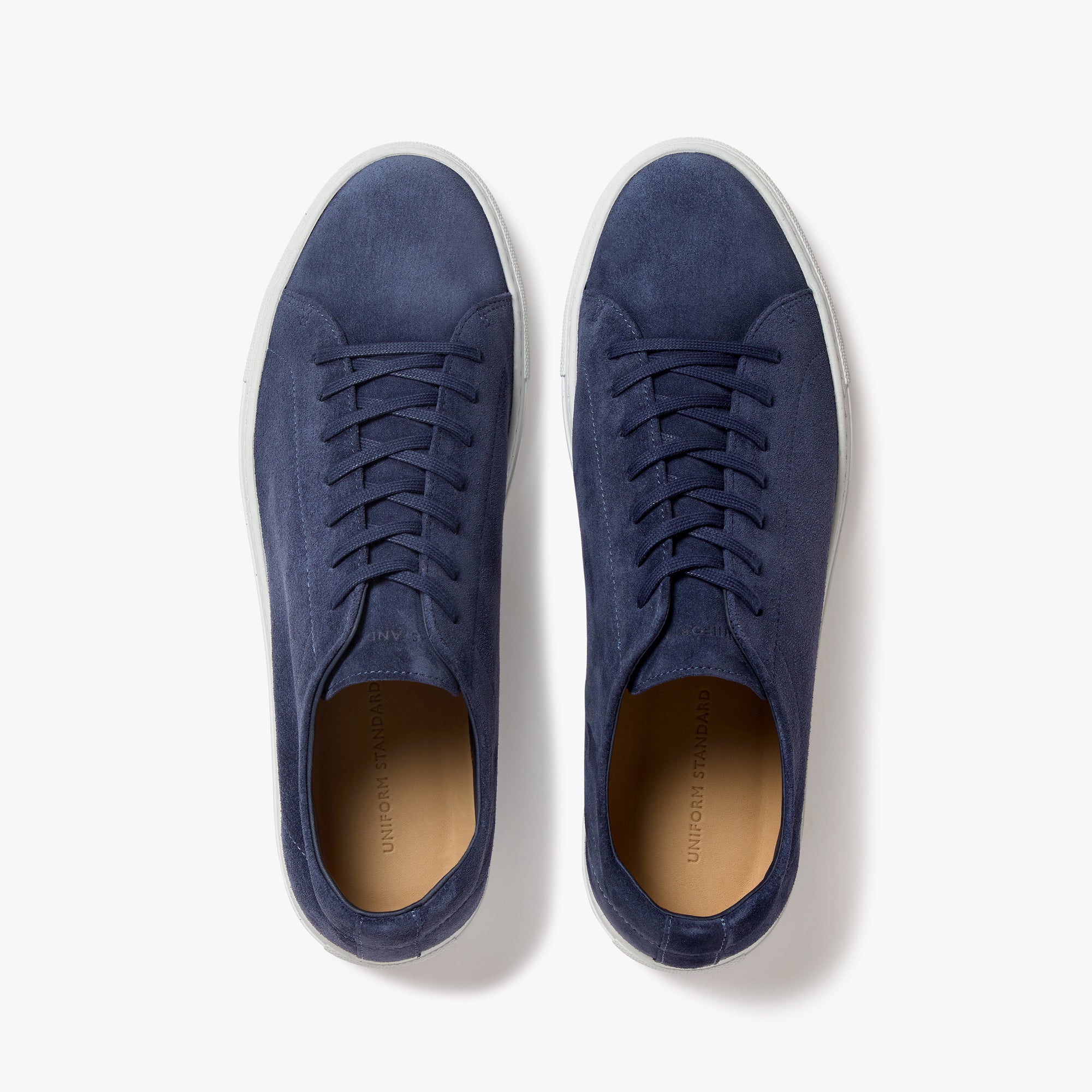 Relaxed Sneaker Chambray Suede Mens