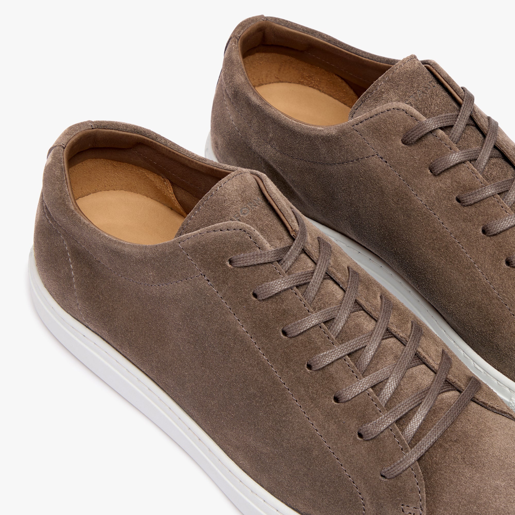Relaxed Sneaker Mocha Suede Mens