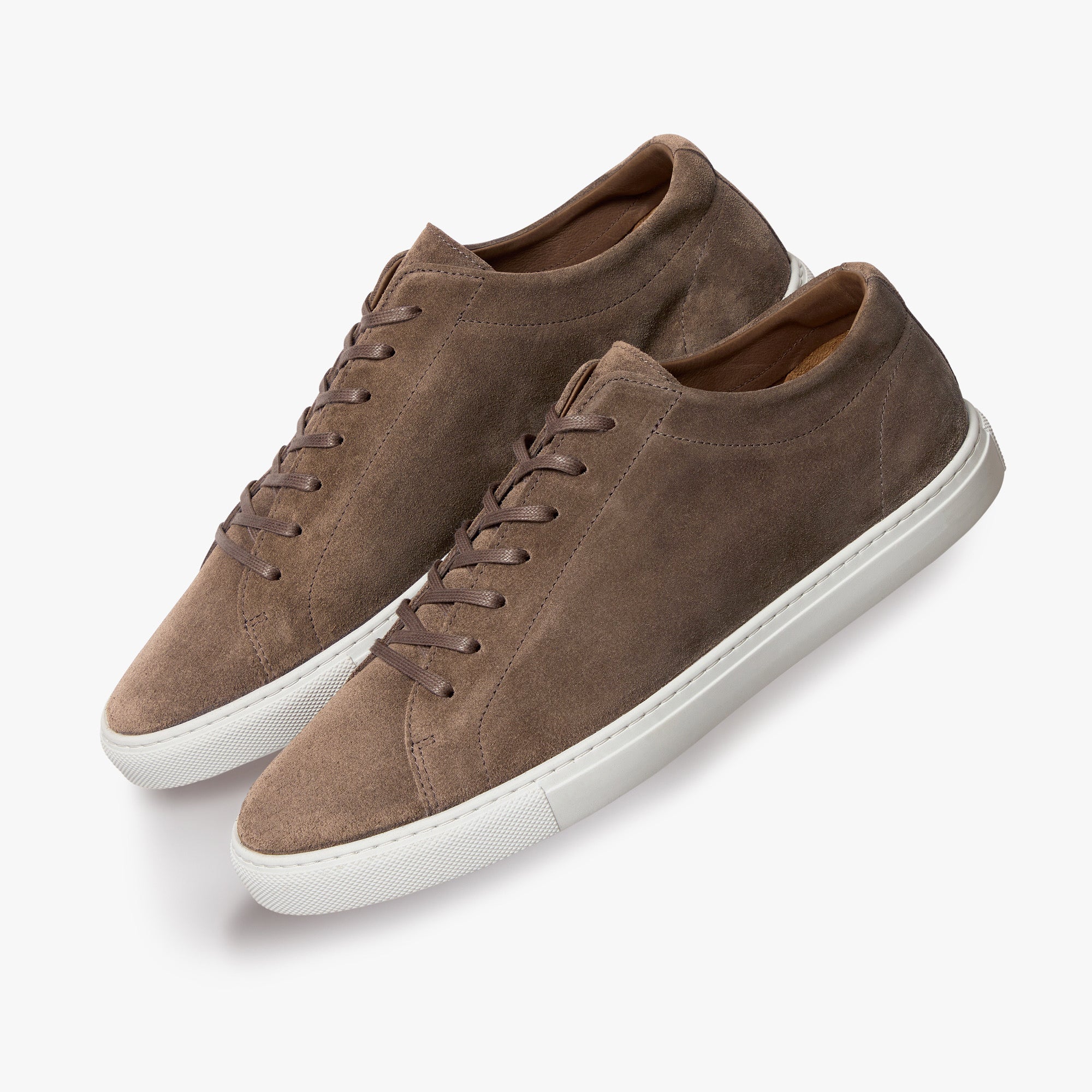 Relaxed Sneaker Mocha Suede Mens