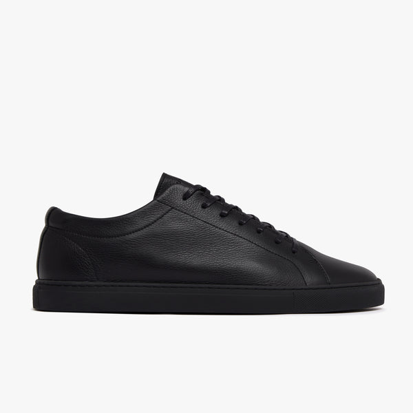 Relaxed Sneaker Triple Black Leather