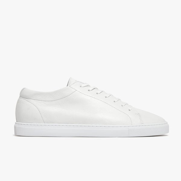 Relaxed Sneaker Triple White Leather