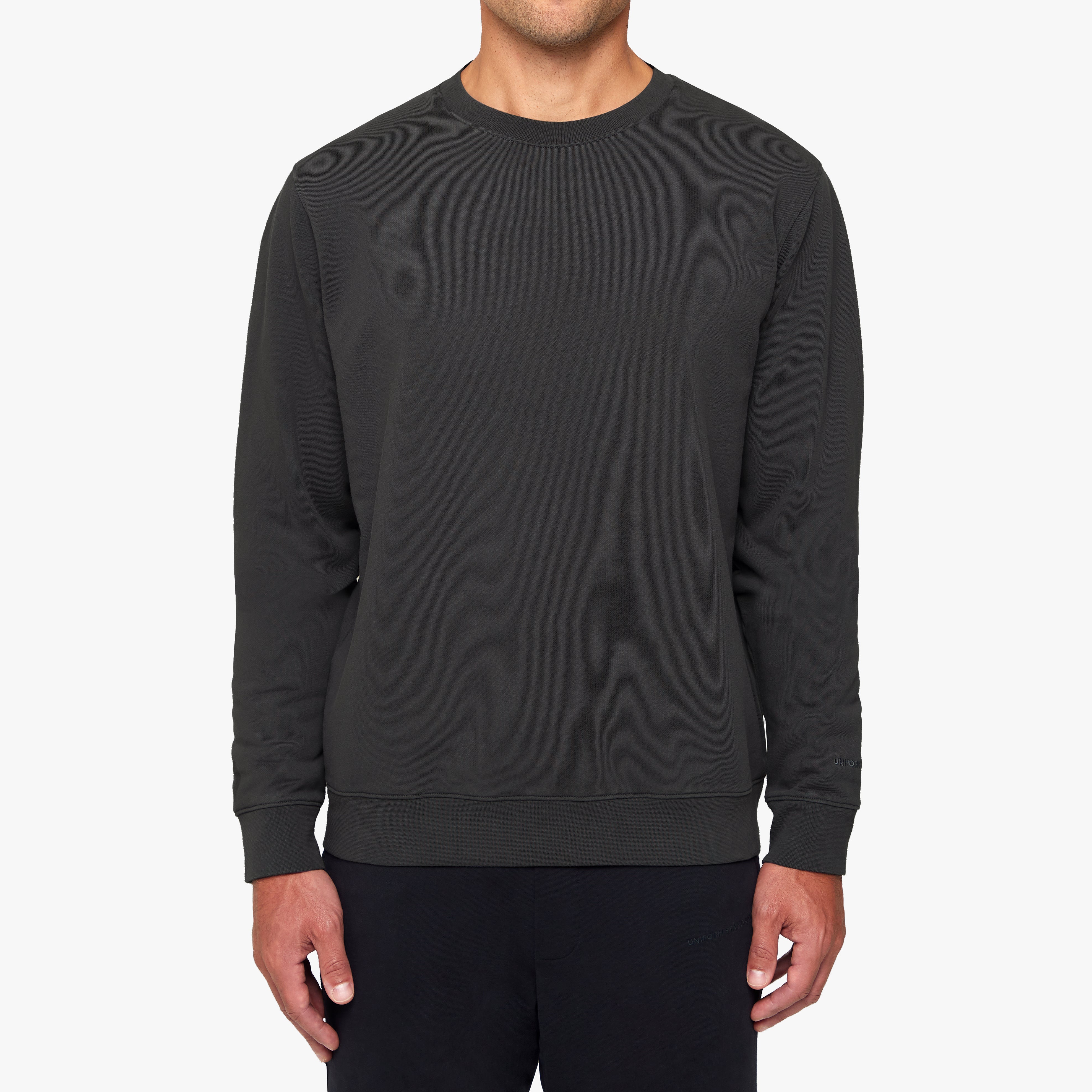 LS Organic Cotton Sweatshirt Steel Mens