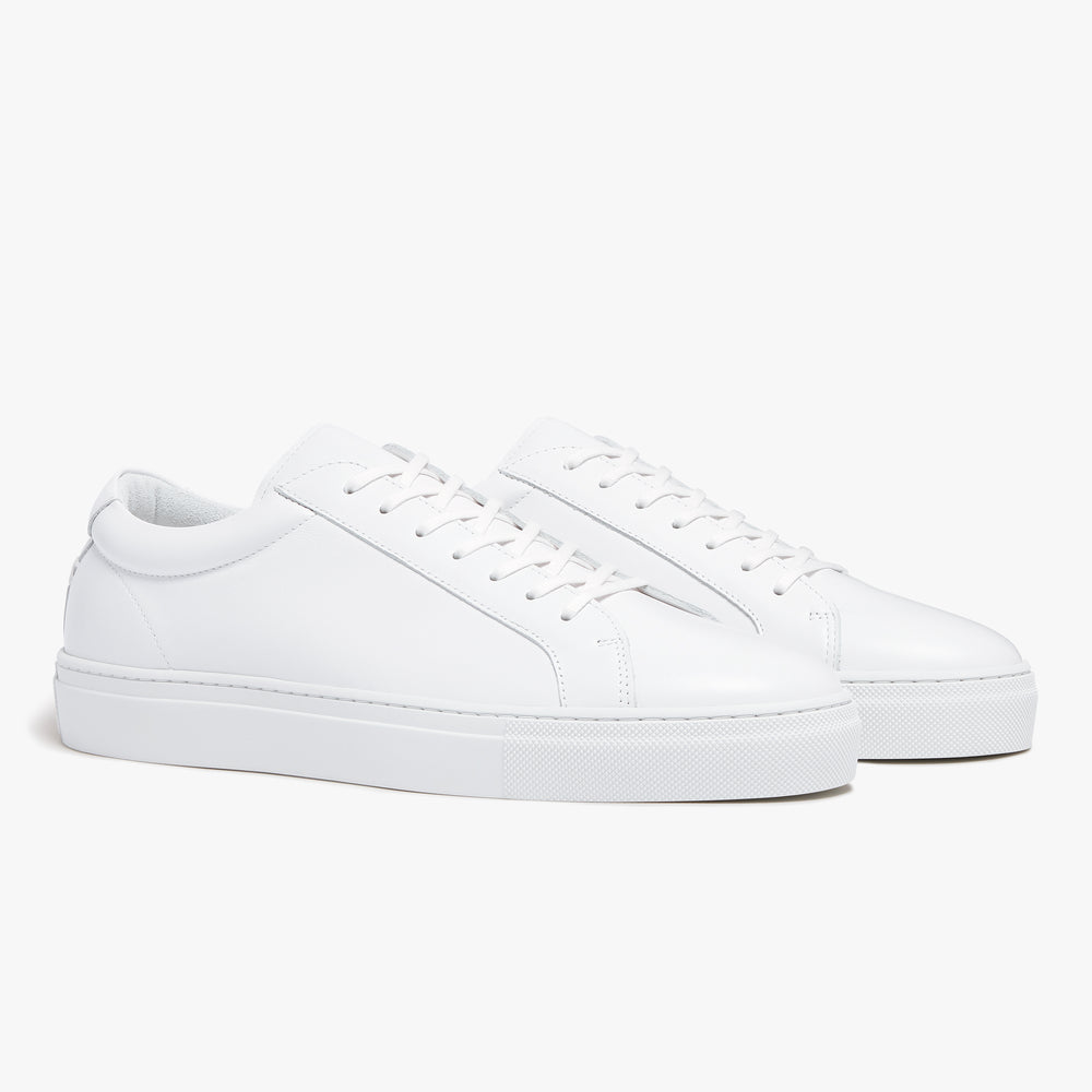 Series 1 Triple White Leather Mens