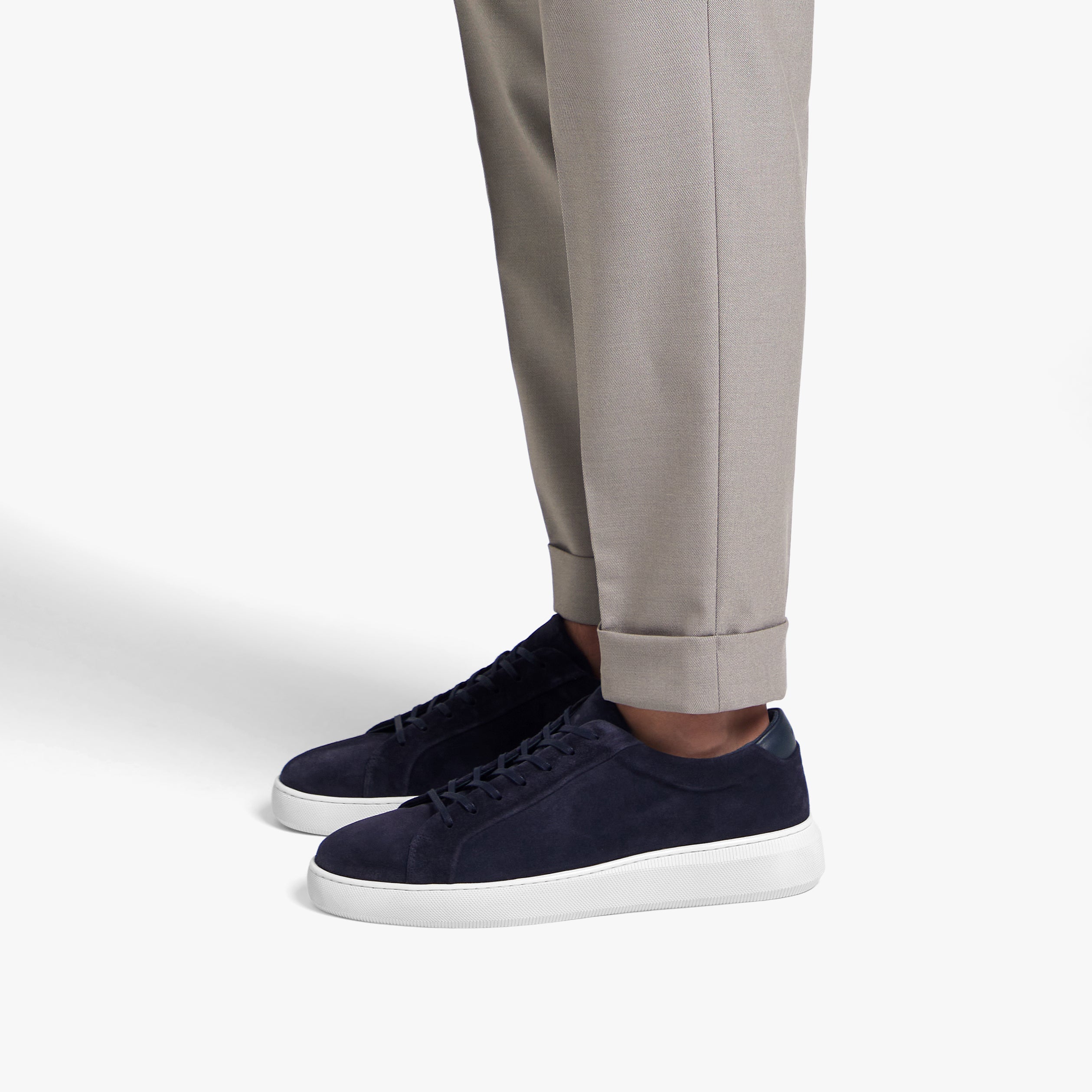 Series 8 Double Navy Suede