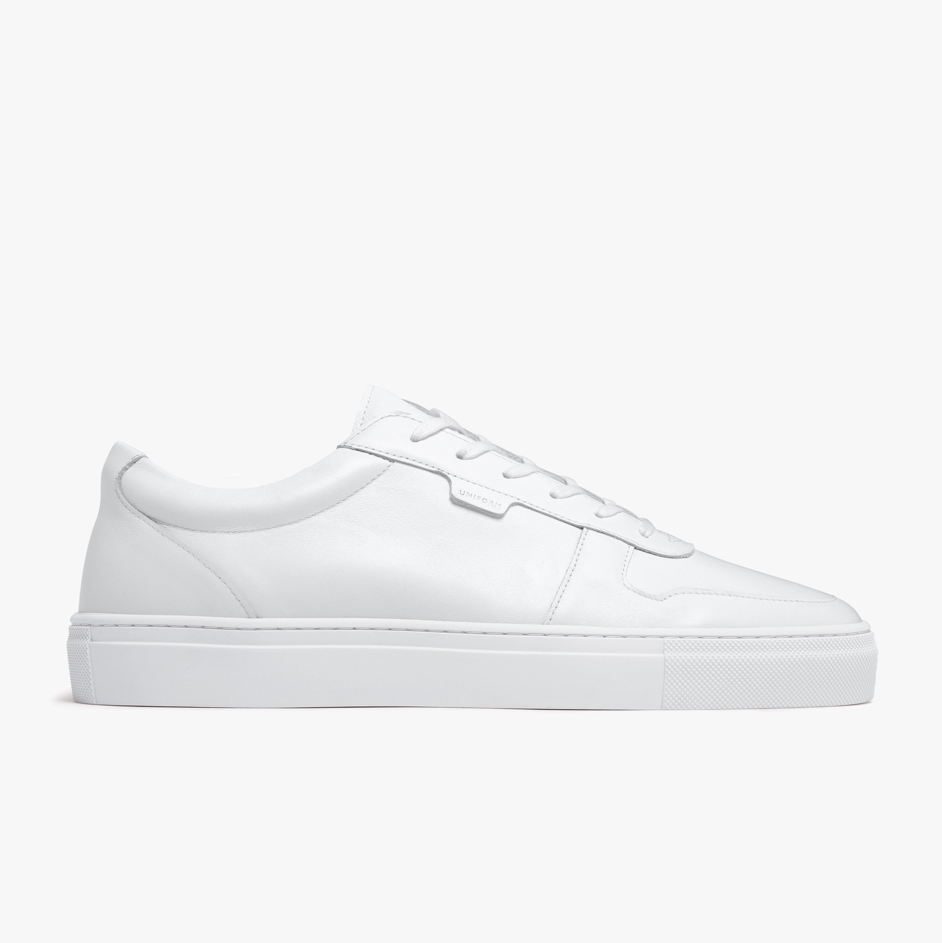 Series 6 Triple White Leather Mens