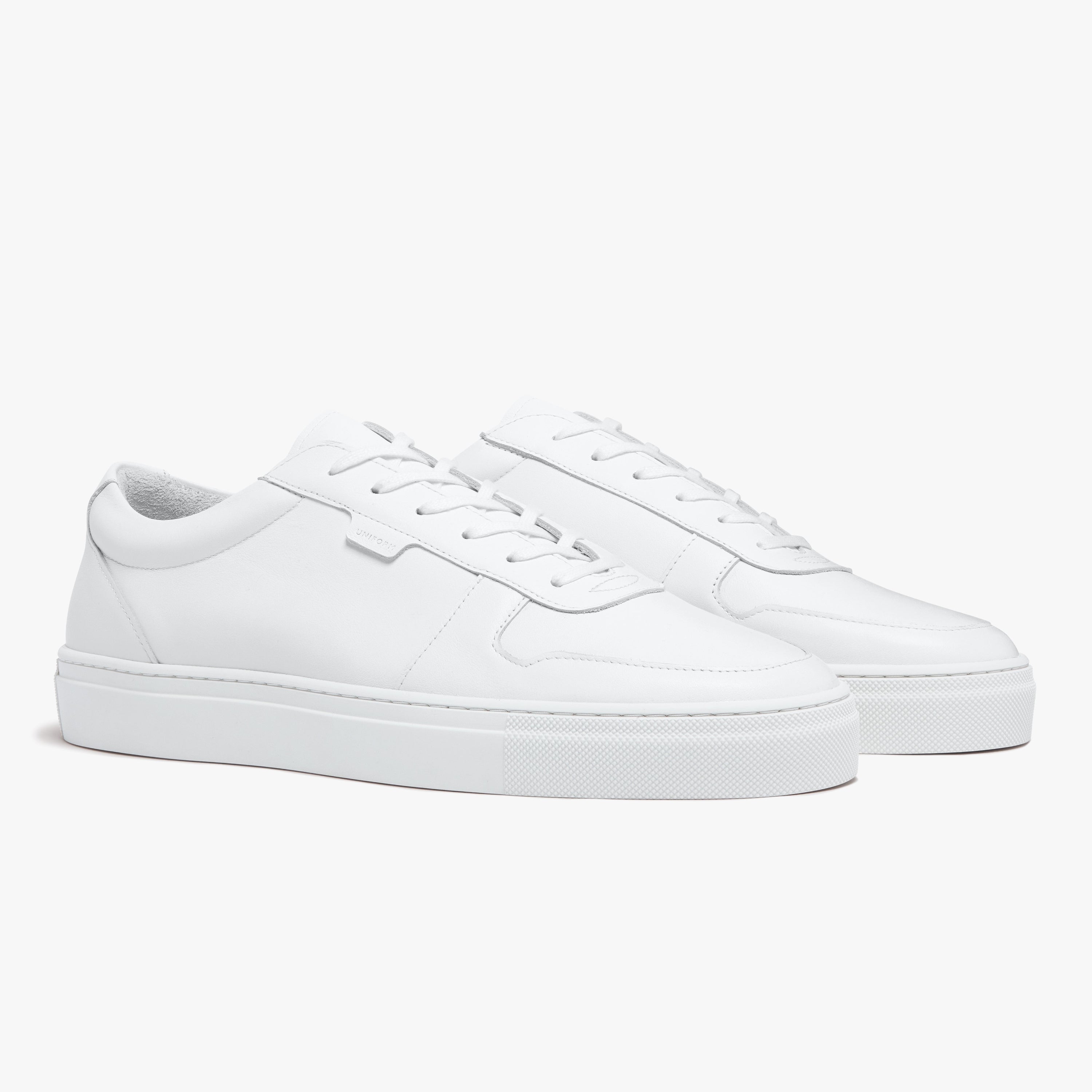 Series 6 Triple White Leather Mens