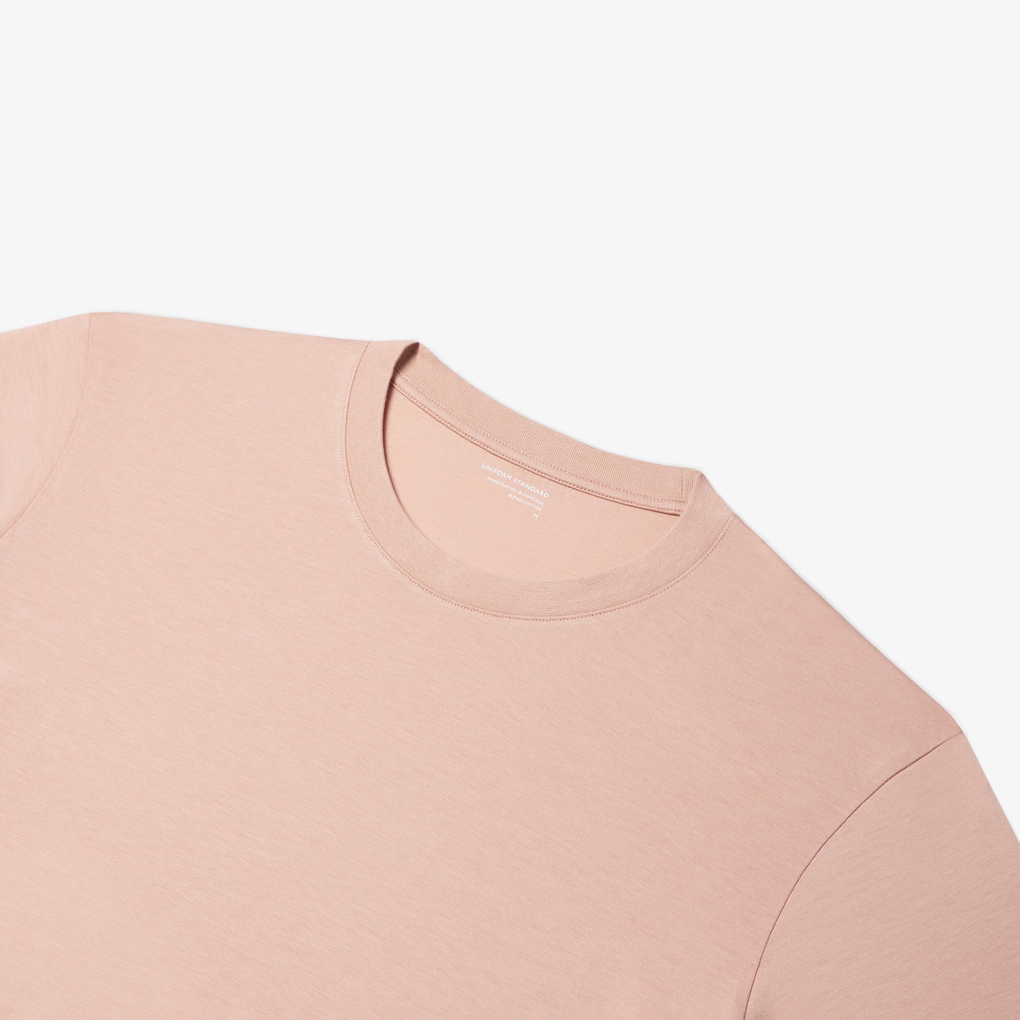 Supima Cotton T-Shirt Pink Sorbet Mens