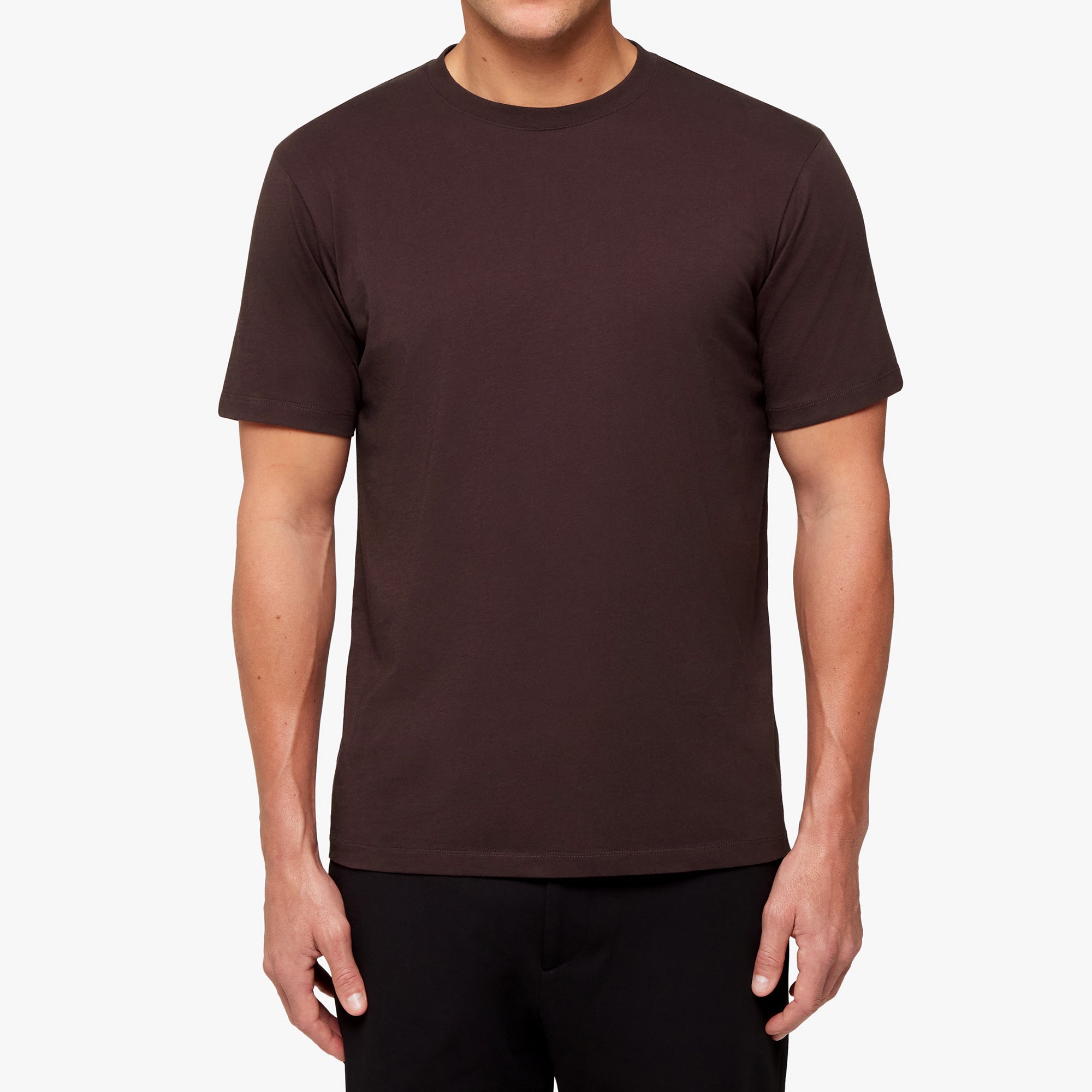 Supima Cotton T-Shirt Grape Mens