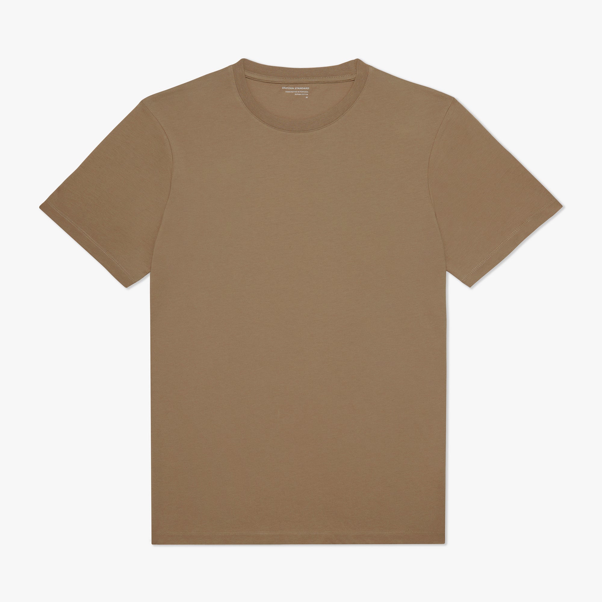 Men's Hazelnut Supima® Cotton T-Shirt | Uniform Standard