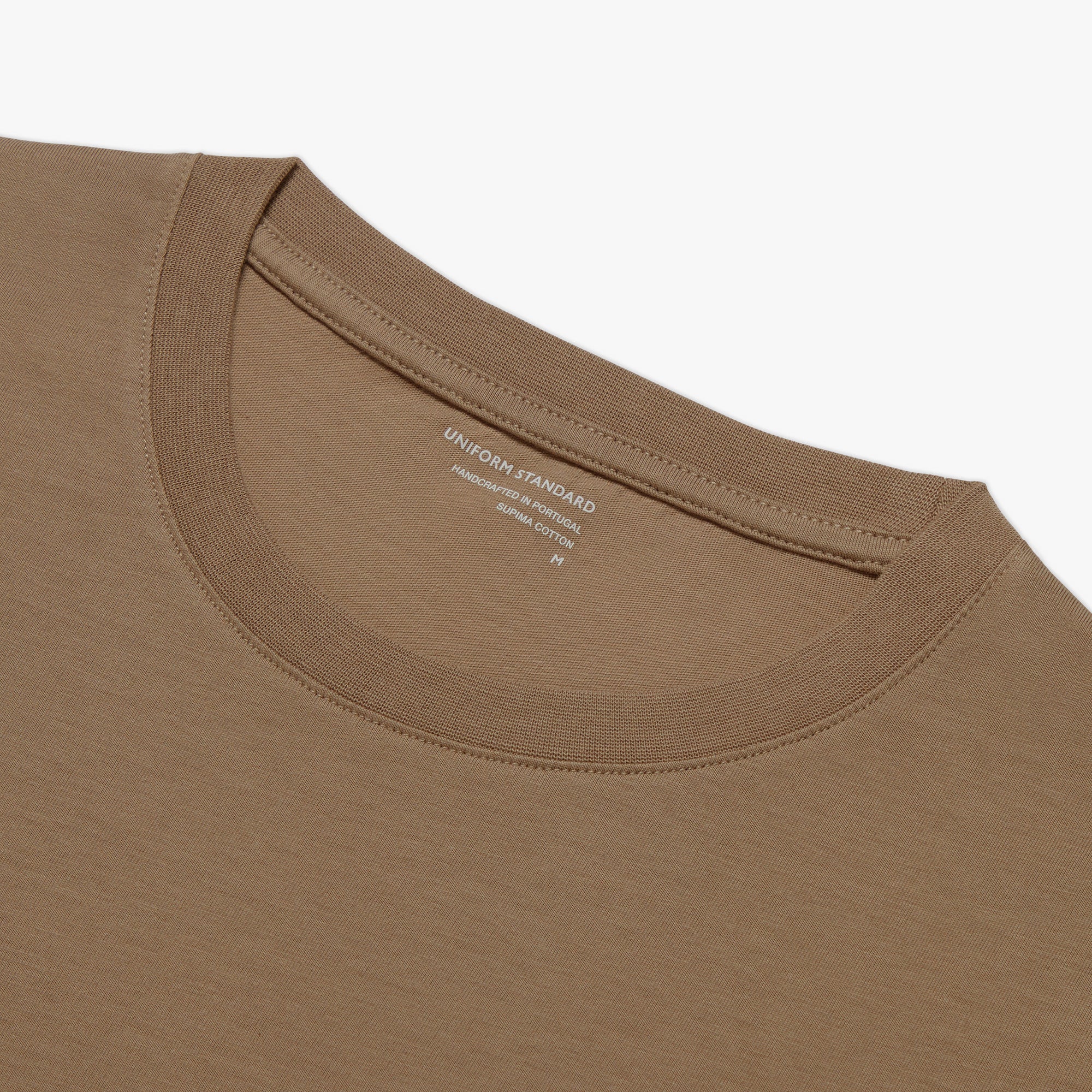 Supima® Cotton T-Shirt Hazelnut Mens