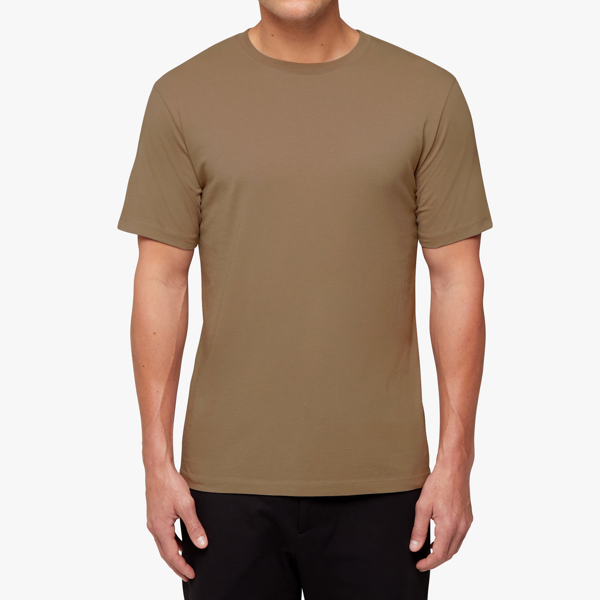 Men's Hazelnut Supima® Cotton T-Shirt | Uniform Standard
