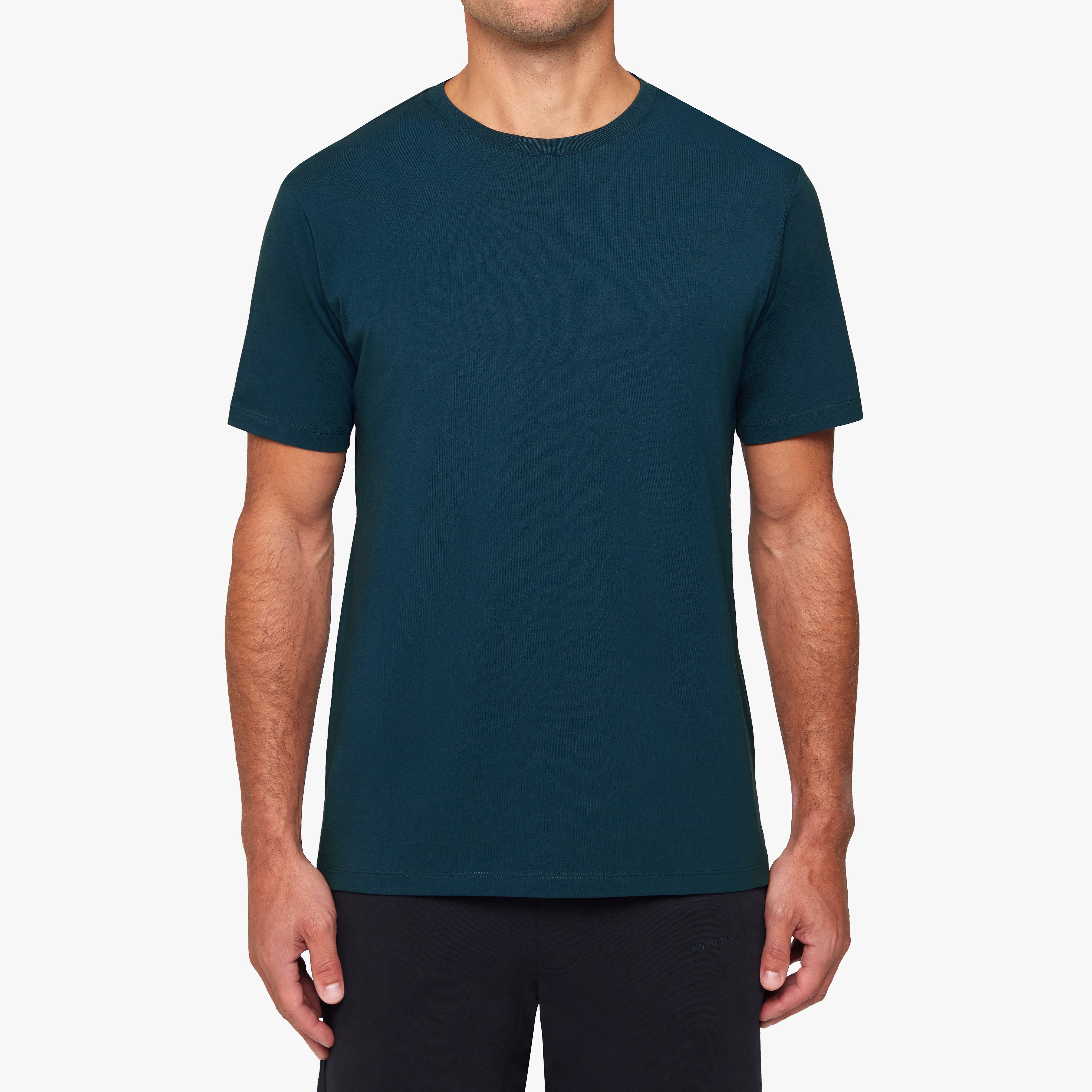 Mens Supima Cotton T-Shirt Petrol Mens 