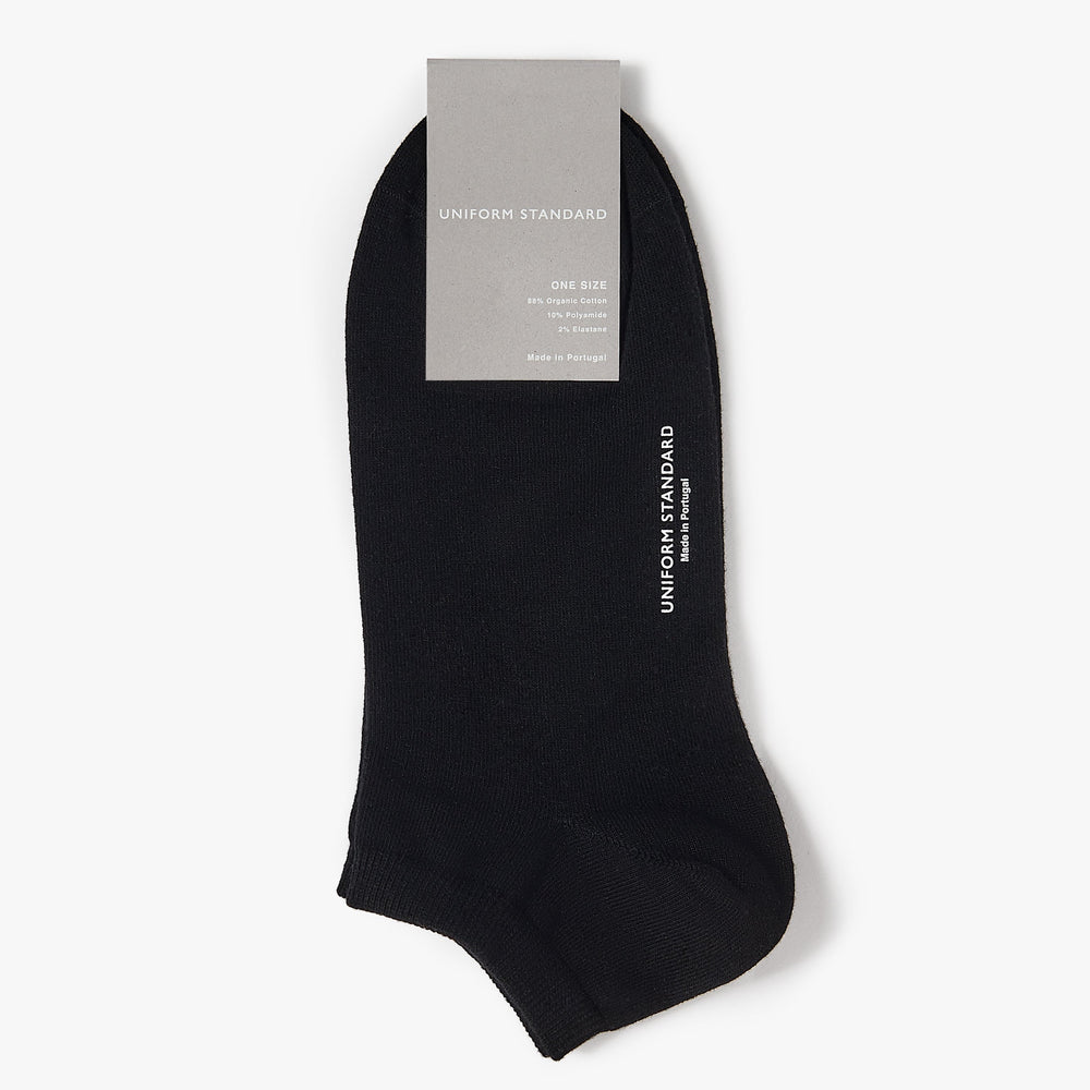 Uniform Standard premium minimalist socks in Black
