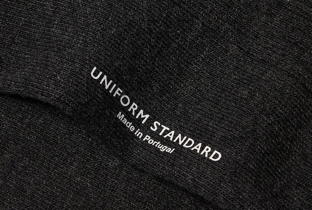 Uniform Standard premium minimalist socks in Grey