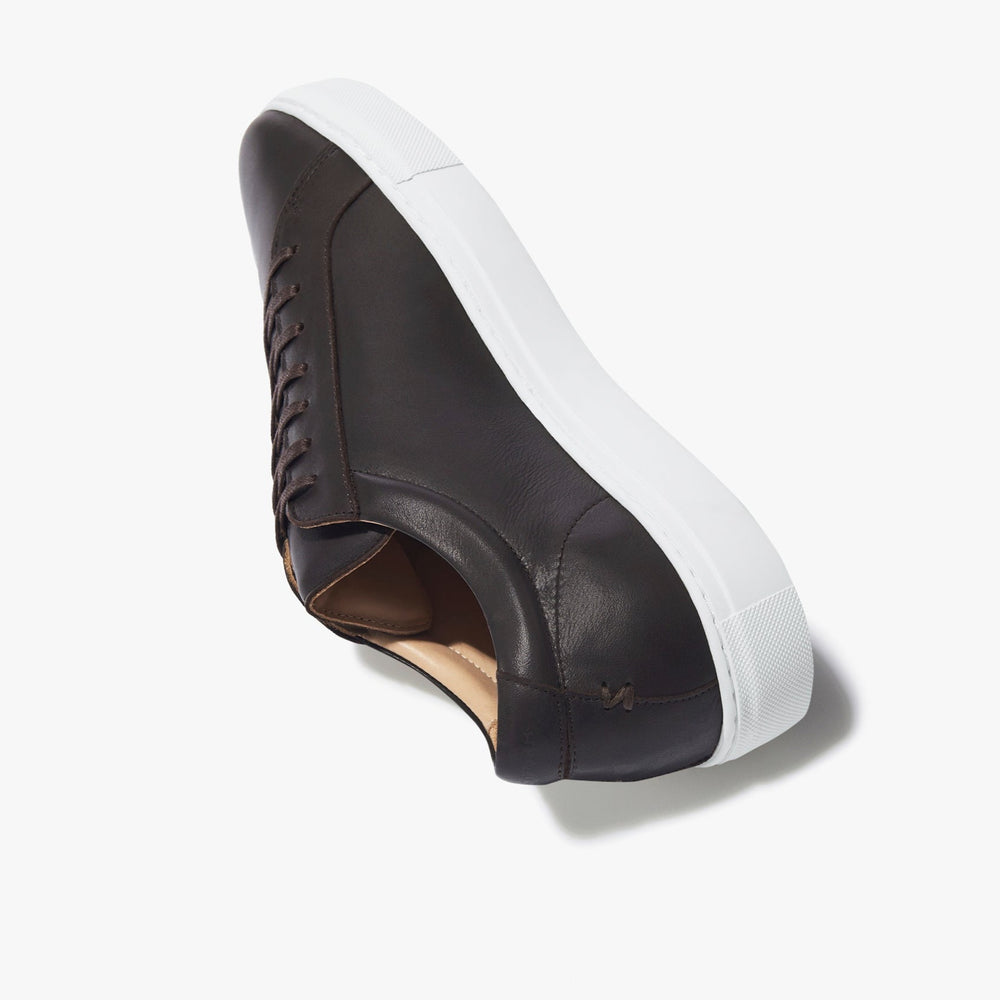 Uniform Standard Men's Series 1 minimalist leather sneaker in Brown handcrafted in Portugal