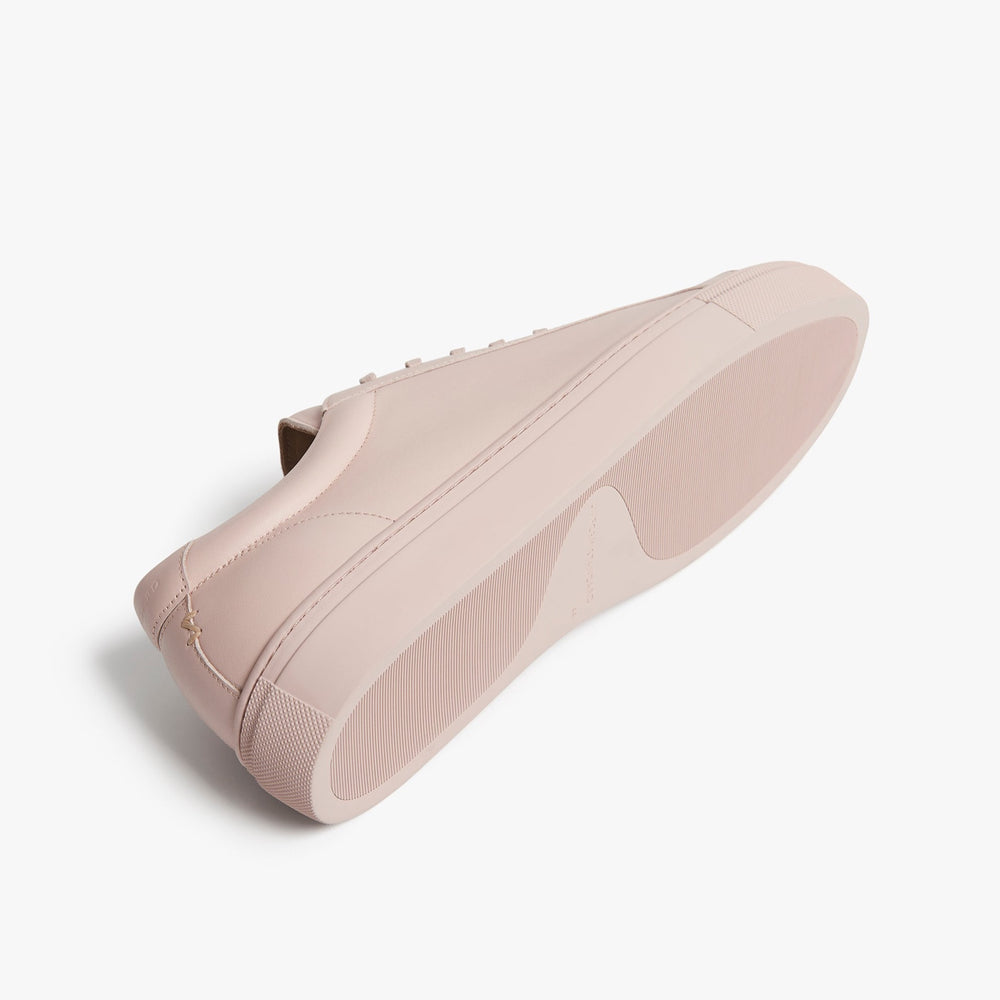 Uniform Standard Men's Series 1 minimalist leather sneaker in Pink handcrafted in Portugal