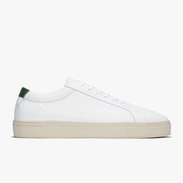 Series 1 White Vintage Green Leather