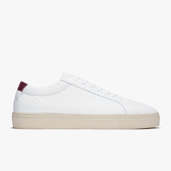 Series 1 White Vintage Red Leather