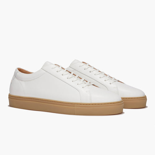 Series 1 White Gum Leather Mens