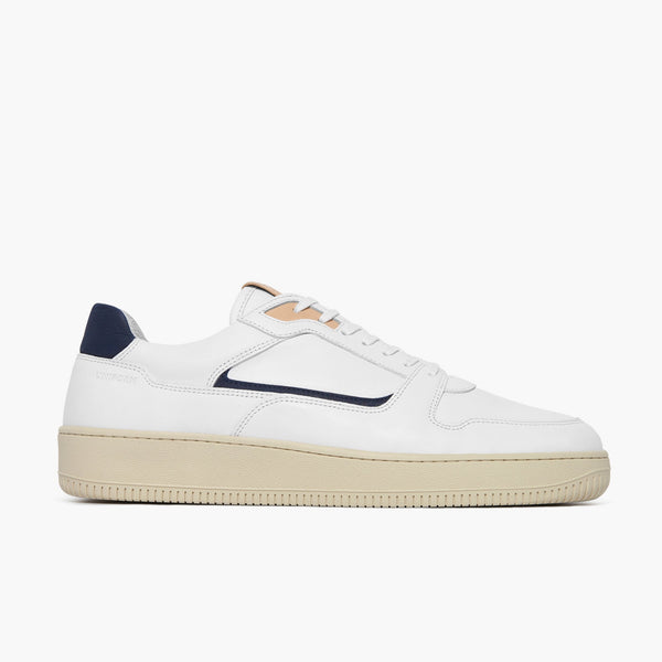 Series 5 White Vintage Navy Leather