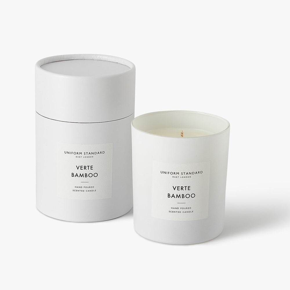 Uniform Standard luxury hand poured candle designed in East London