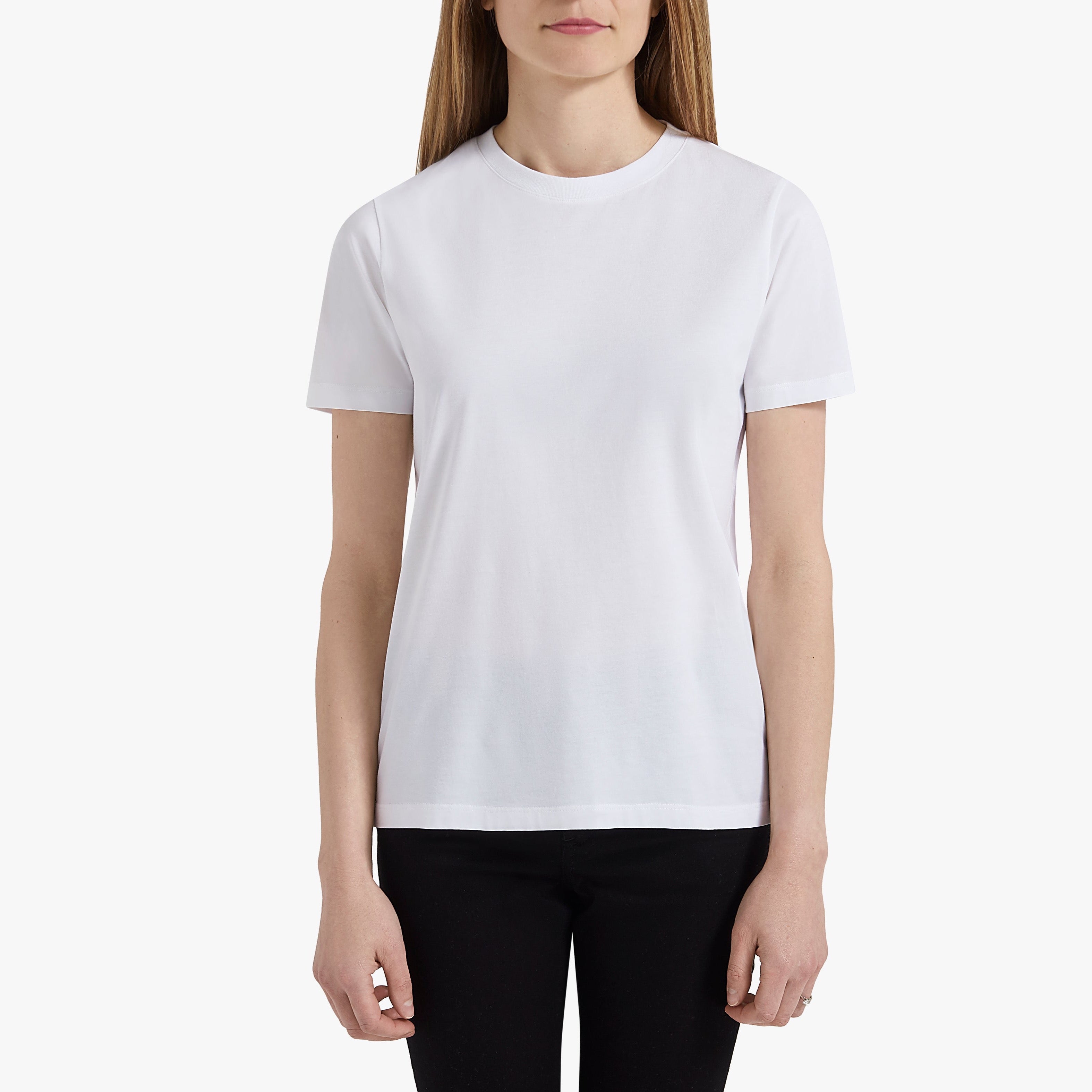 Supima® Cotton T-Shirt Womens White
