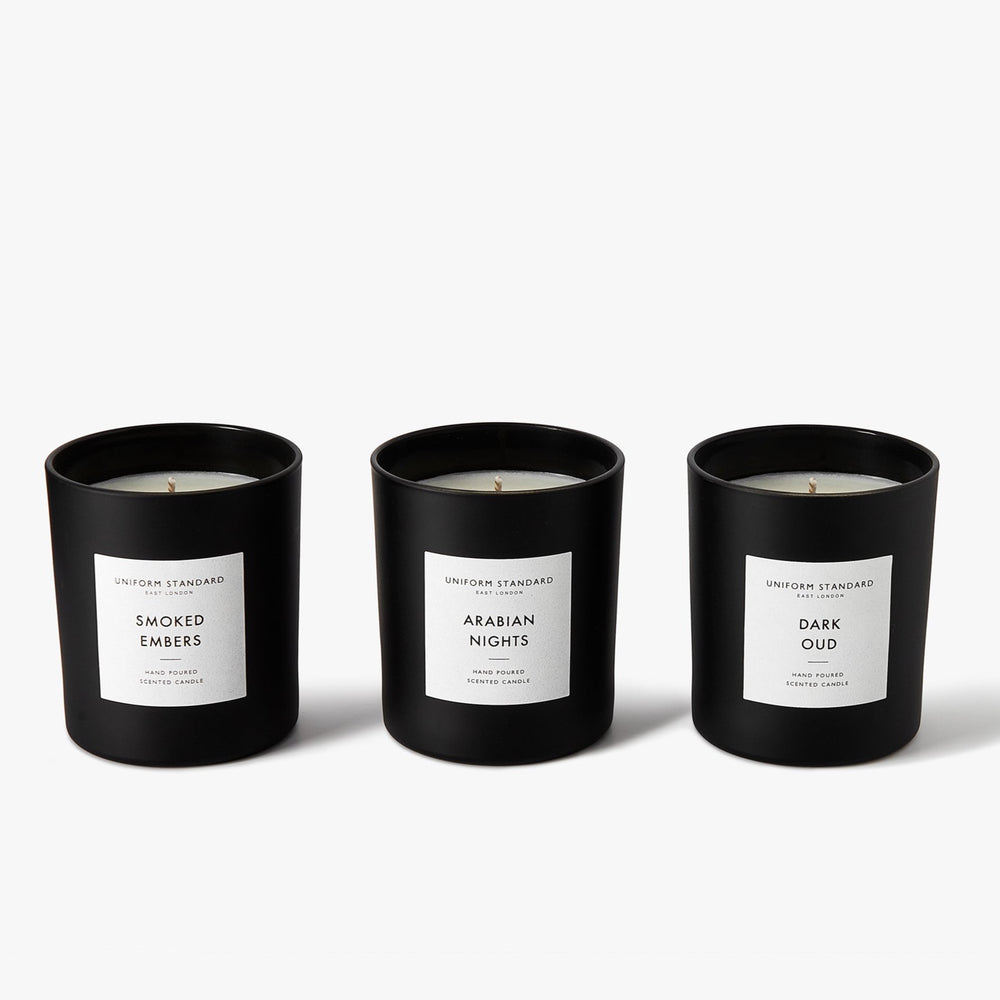 Uniform Standard luxury hand poured candle designed in East London