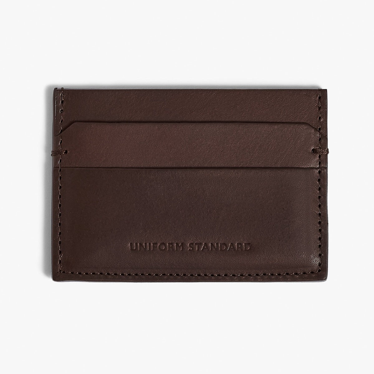 Leather Cardholder Espresso - UNIFORM STANDARD