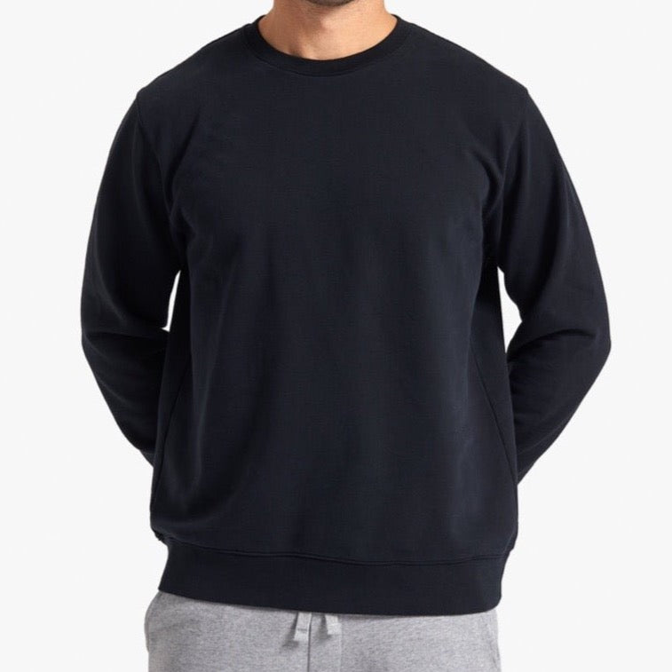 Organic Cotton Sweatshirt Black - UNIFORM STANDARD