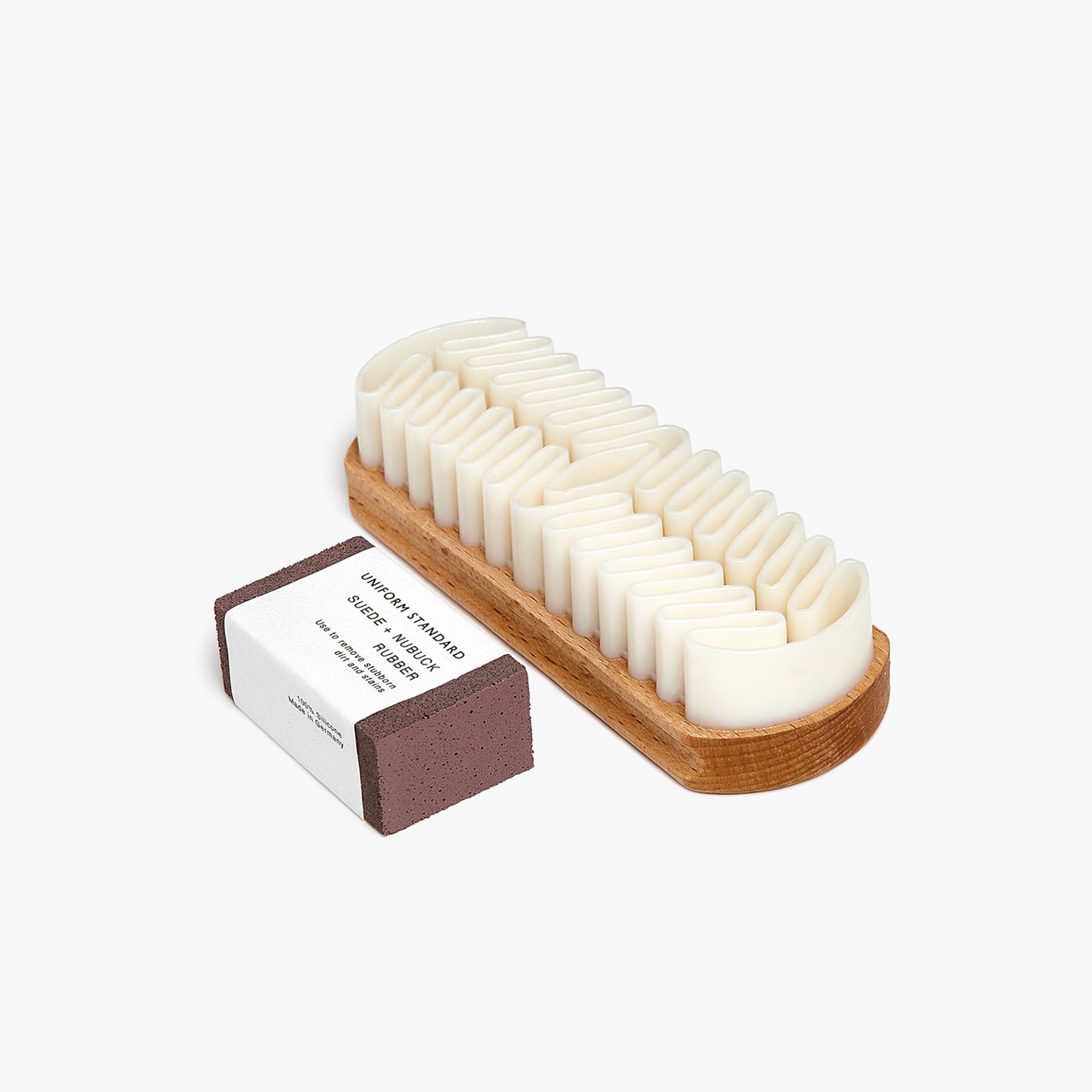 Suede + Nubuck Crepe Brush and Rubber Set